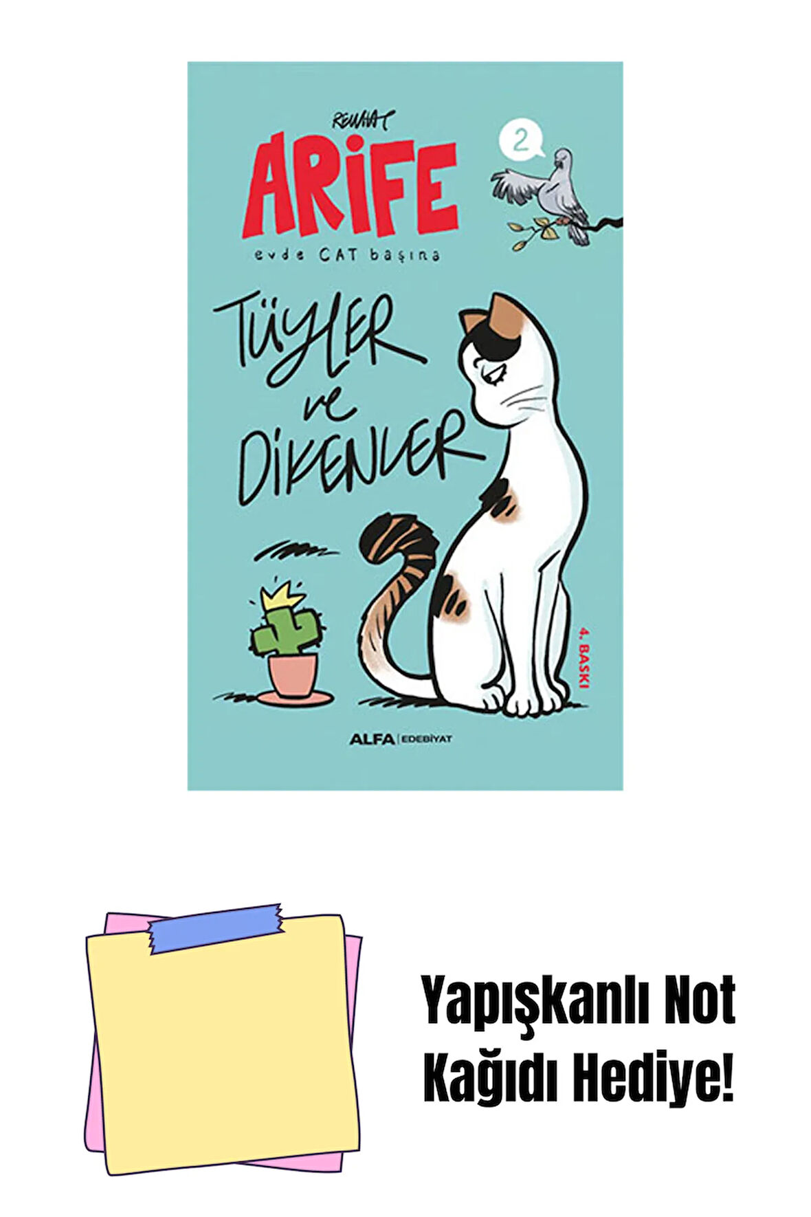 Arife - Tüyler ve Dikenler + Yapışkanlı Not Kağıdı