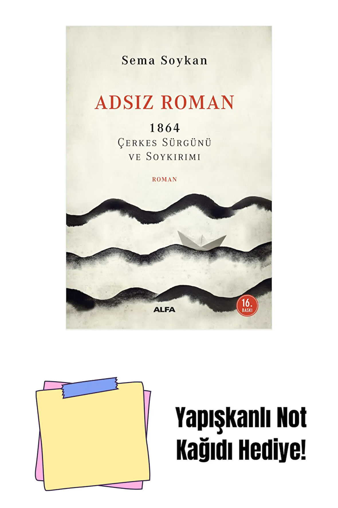 Adsız Roman + Yapışkanlı Not Kağıdı