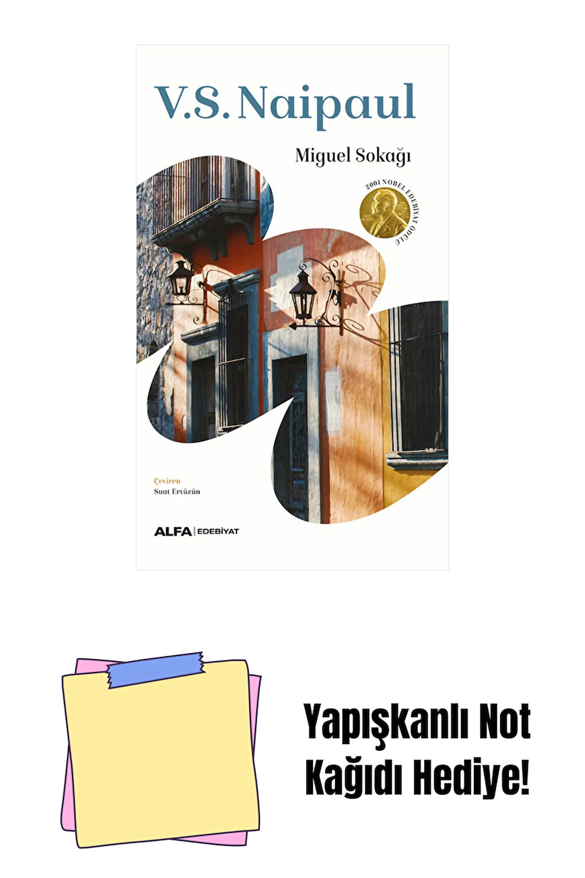 Miguel Sokağı + Yapışkanlı Not Kağıdı