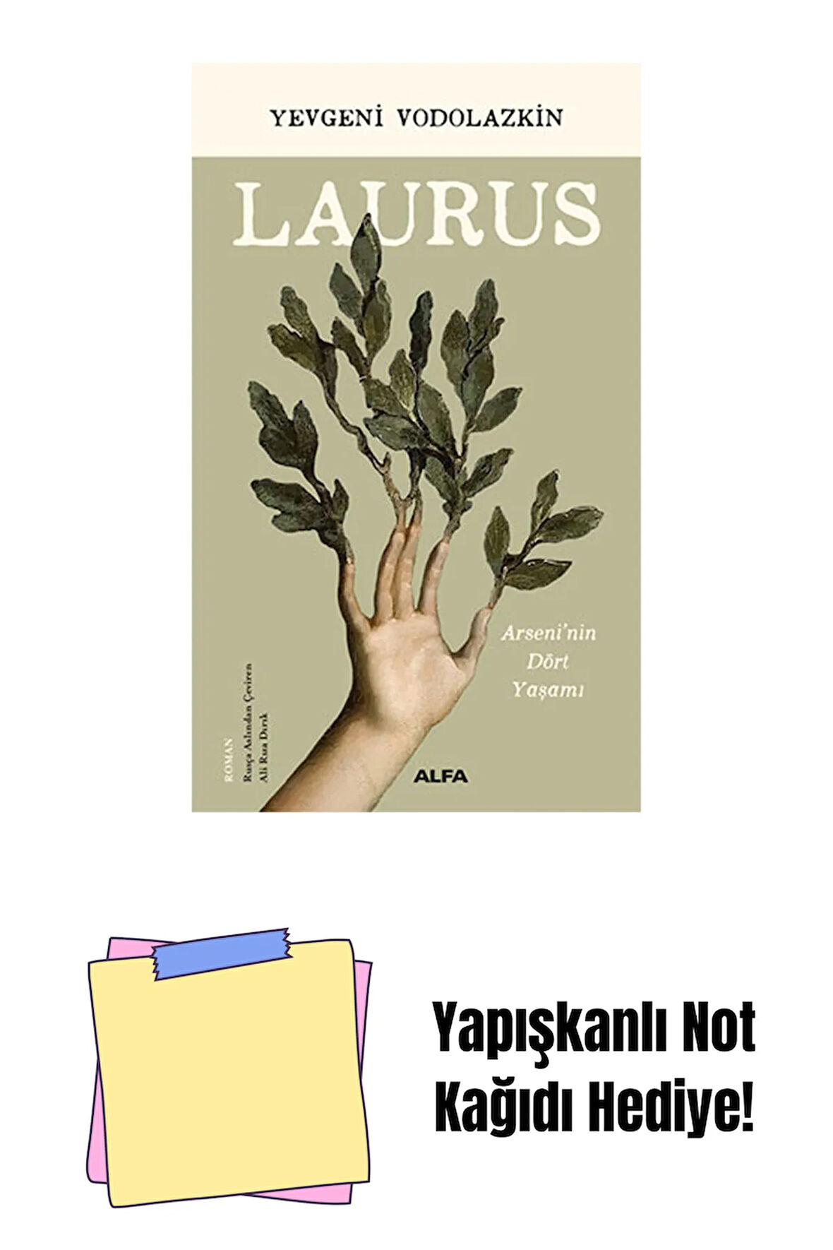Laurus + Yapışkanlı Not Kağıdı