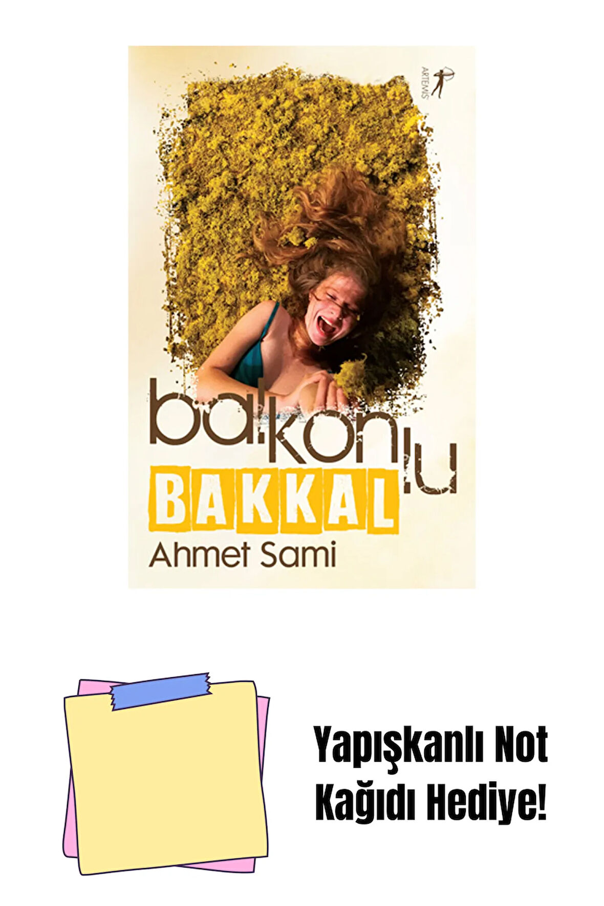 Balkonlu Bakkal + Yapışkanlı Not Kağıdı