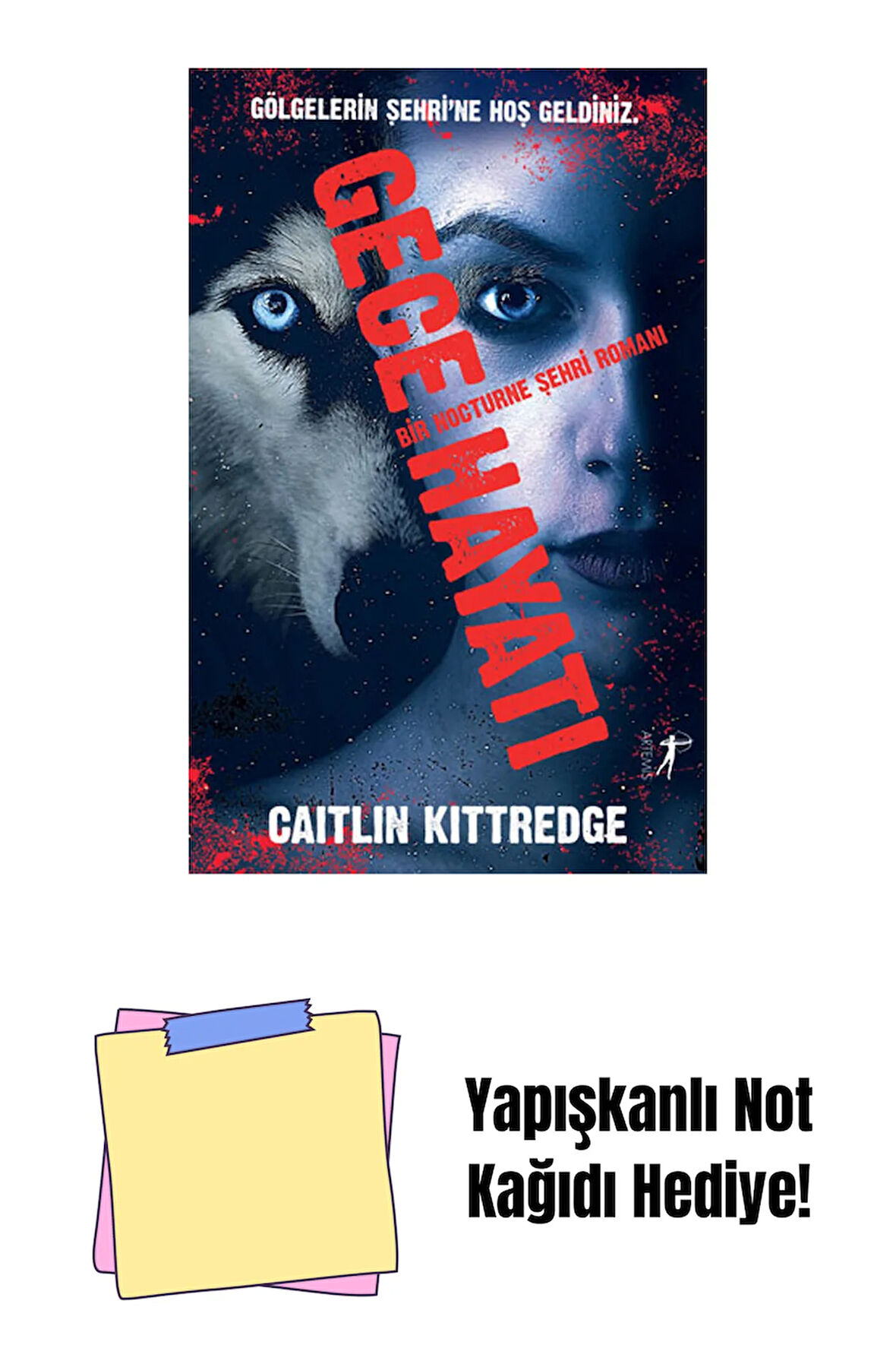 Gece Hayatı + Yapışkanlı Not Kağıdı