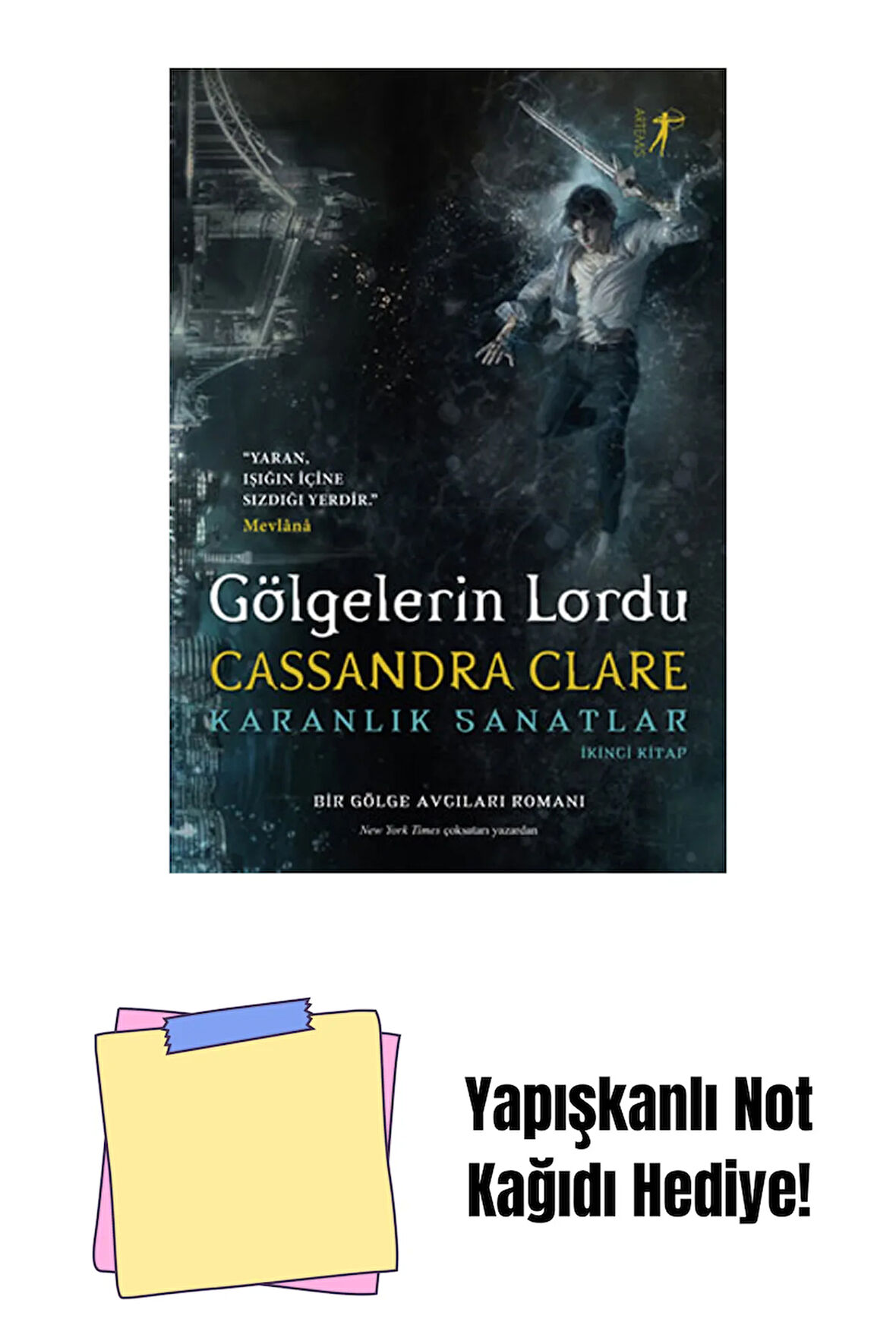 Gölgelerin Lordu (Ciltli) + Yapışkanlı Not Kağıdı