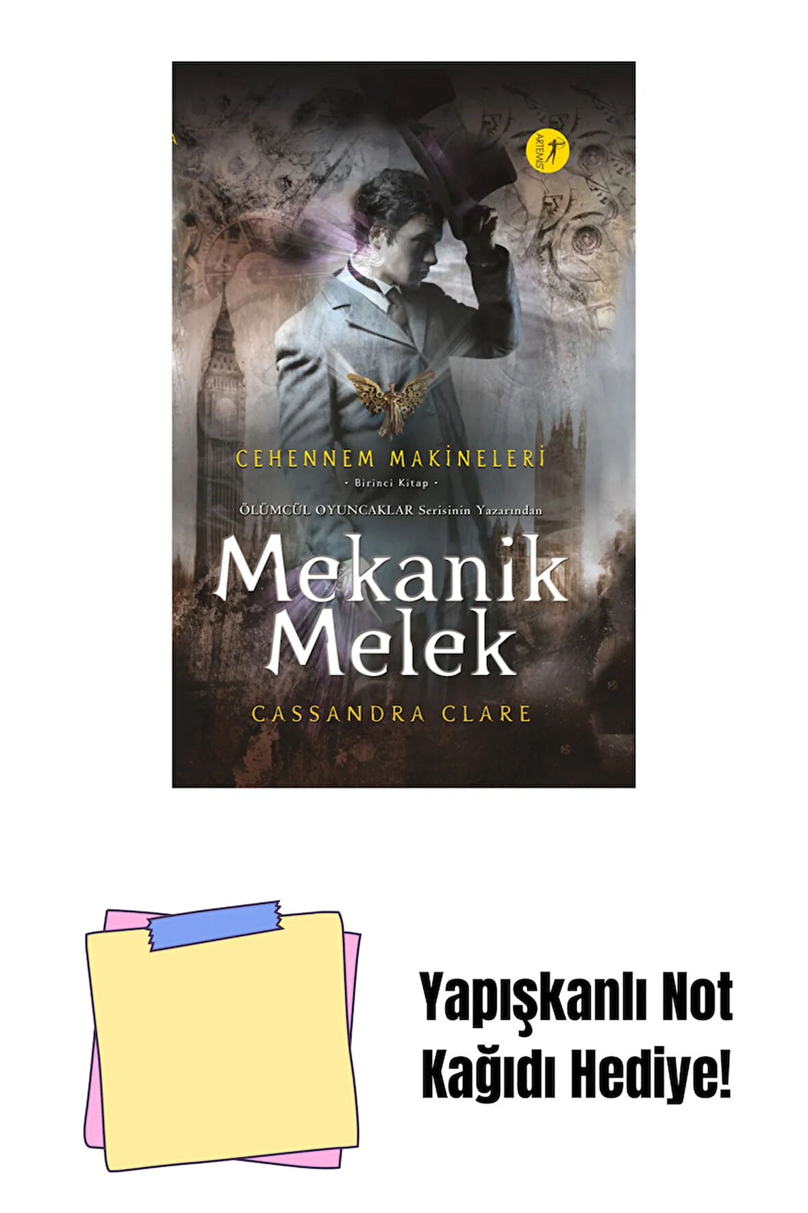 Mekanik Melek (Ciltli) + Yapışkanlı Not Kağıdı