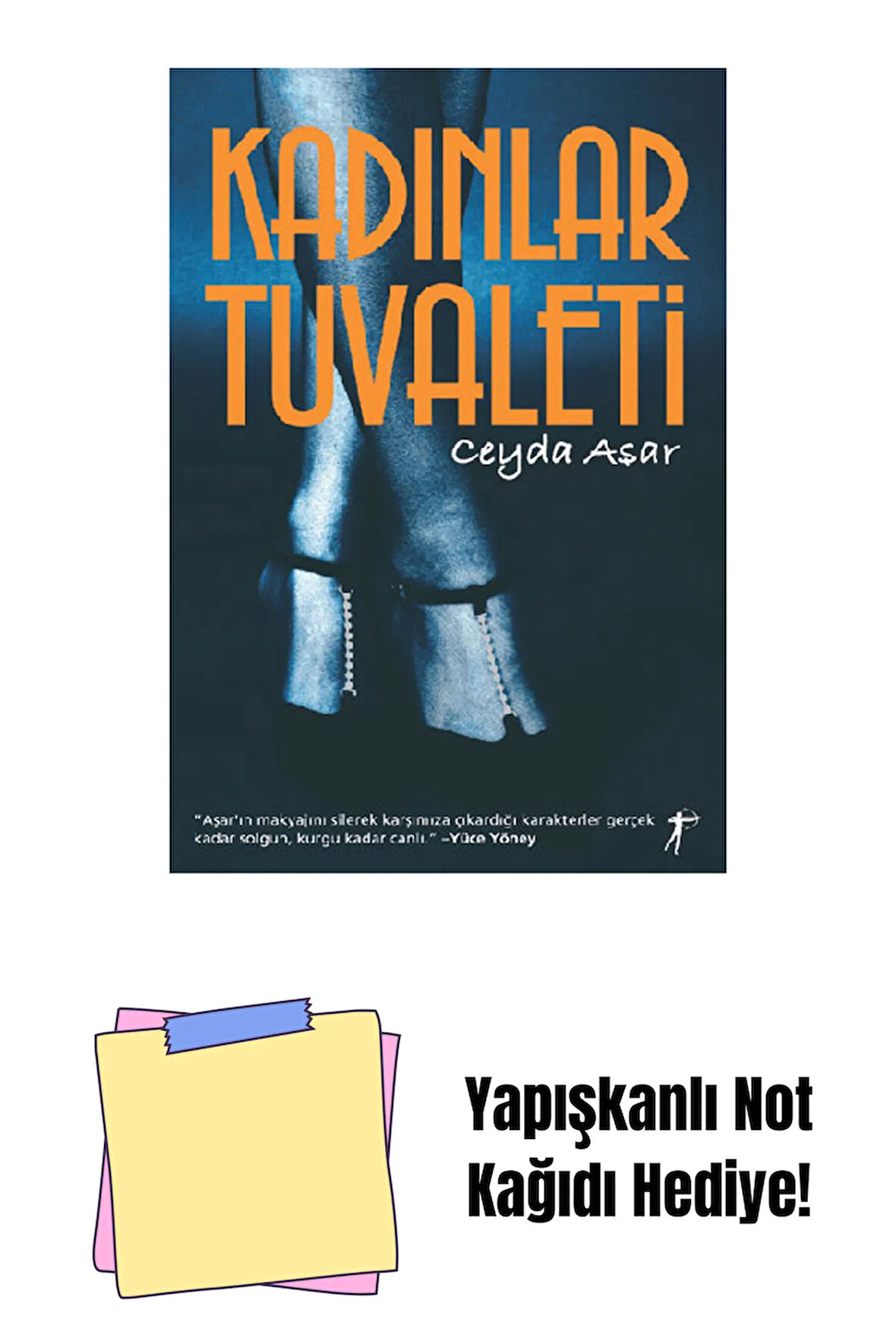 Kadınlar Tuvaleti + Yapışkanlı Not Kağıdı