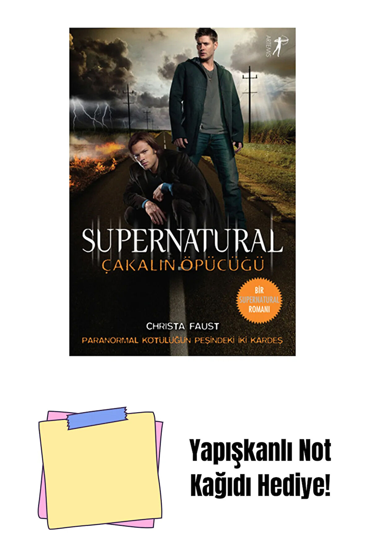 Supernatural - Çakalın Öpücüğü + Yapışkanlı Not Kağıdı