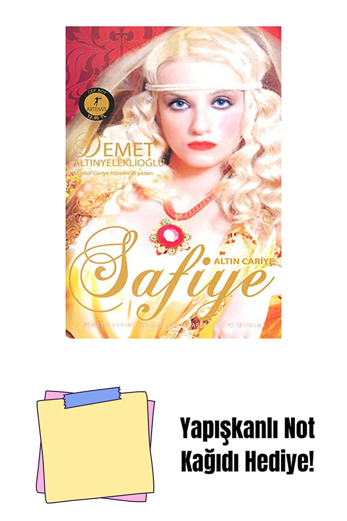 Altın Cariye Safiye (Cep Boy) + Yapışkanlı Not Kağıdı