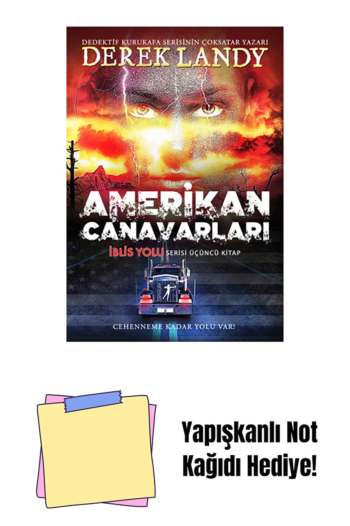 Amerikan Canavarları (Ciltli) + Yapışkanlı Not Kağıdı
