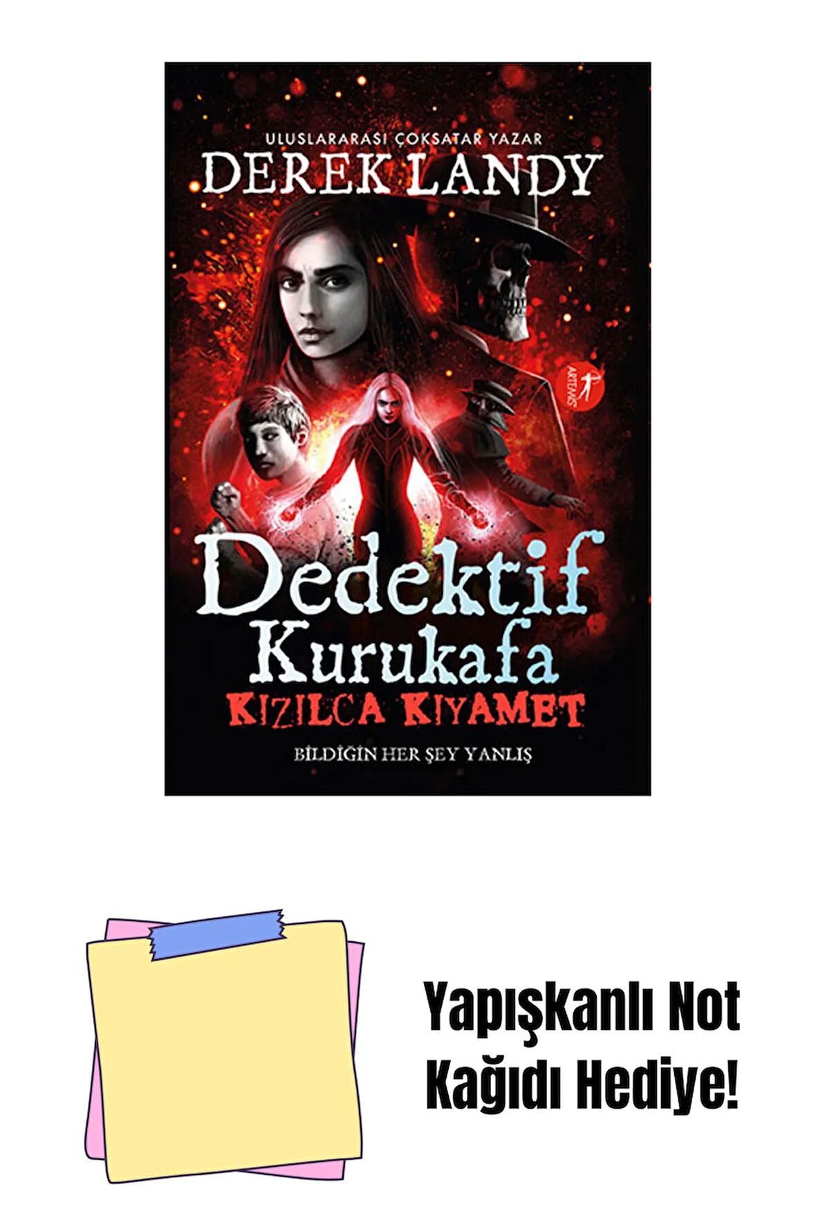Dedektif Kurukafa -Kızılca Kıyamet + Yapışkanlı Not Kağıdı