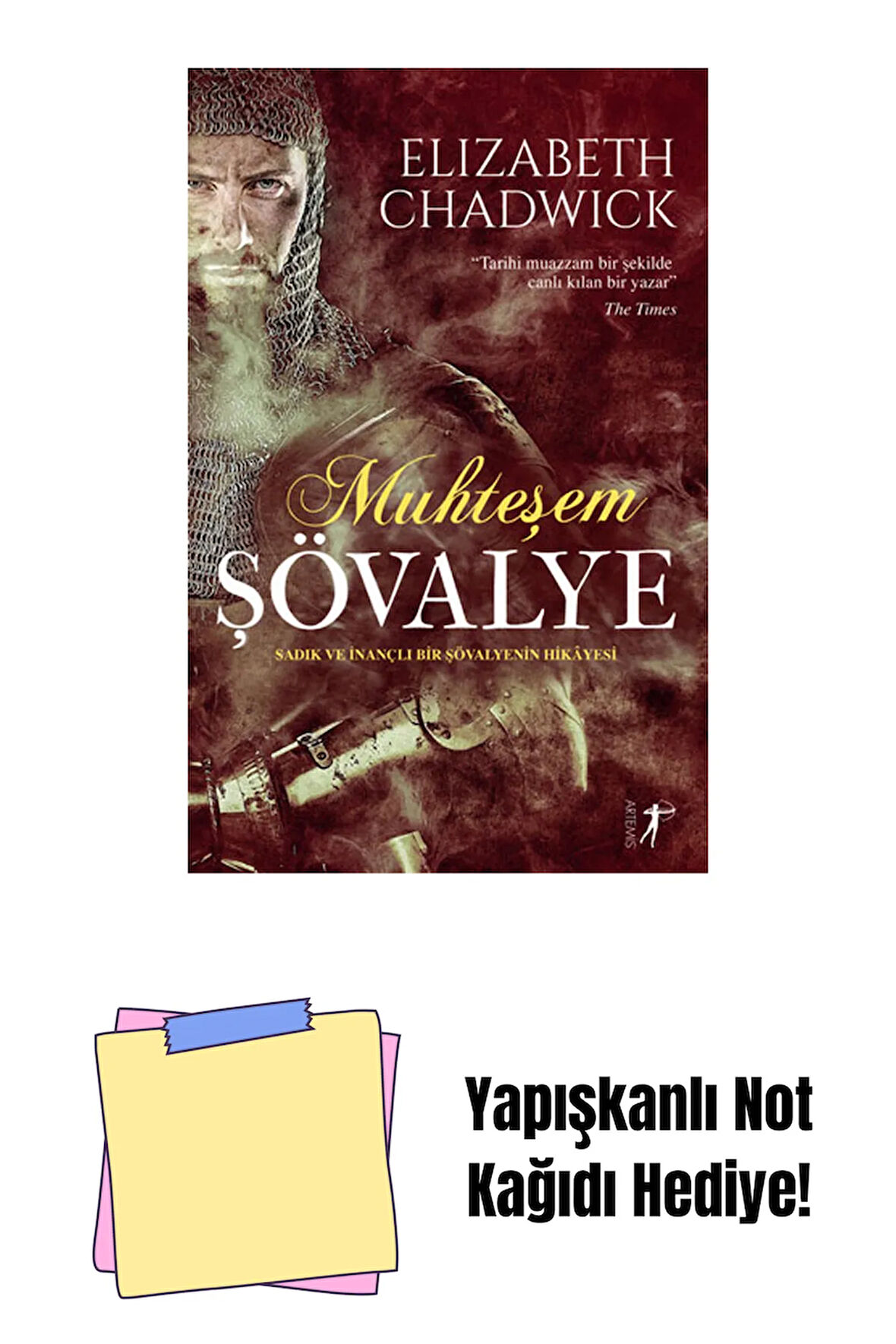 Muhteşem Şövalye + Yapışkanlı Not Kağıdı
