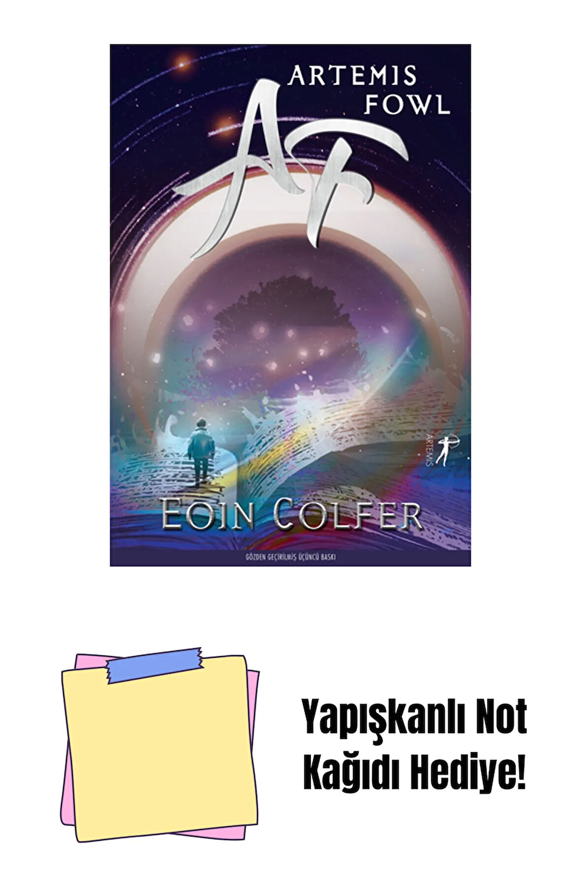 Artemis Fowl 1 + Yapışkanlı Not Kağıdı
