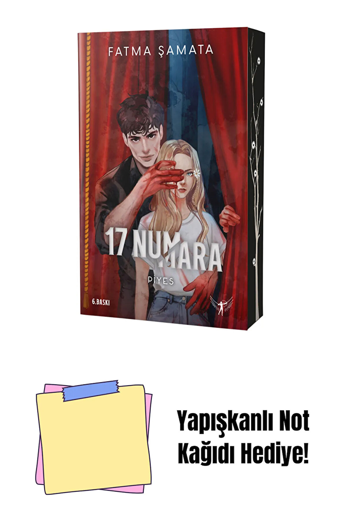 17 Numara - Piyes + Yapışkanlı Not Kağıdı