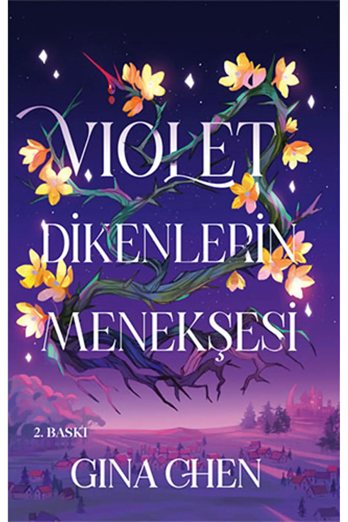 Violet Dikenlerin Menekşesi + Yapışkanlı Not Kağıdı