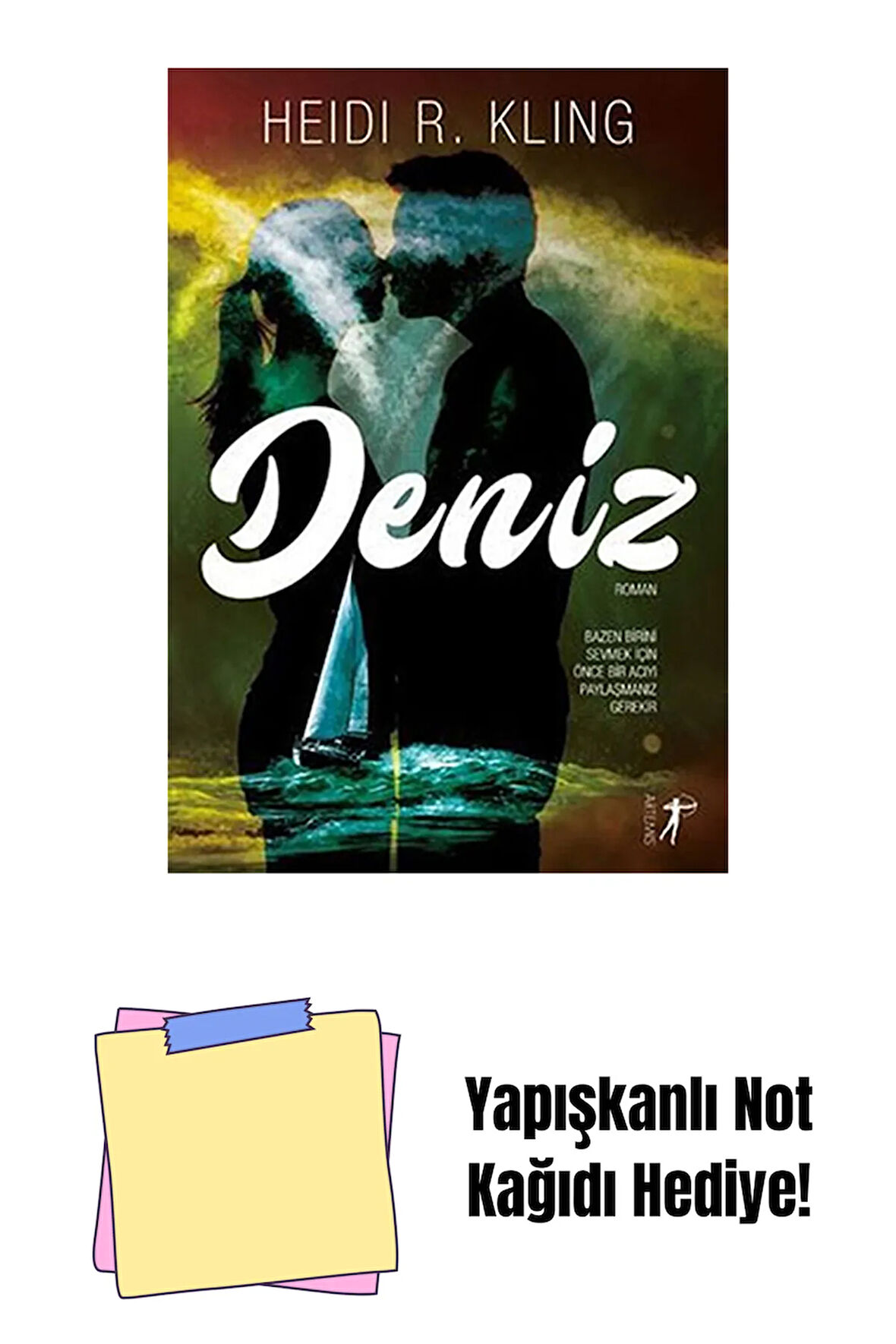 Deniz + Yapışkanlı Not Kağıdı