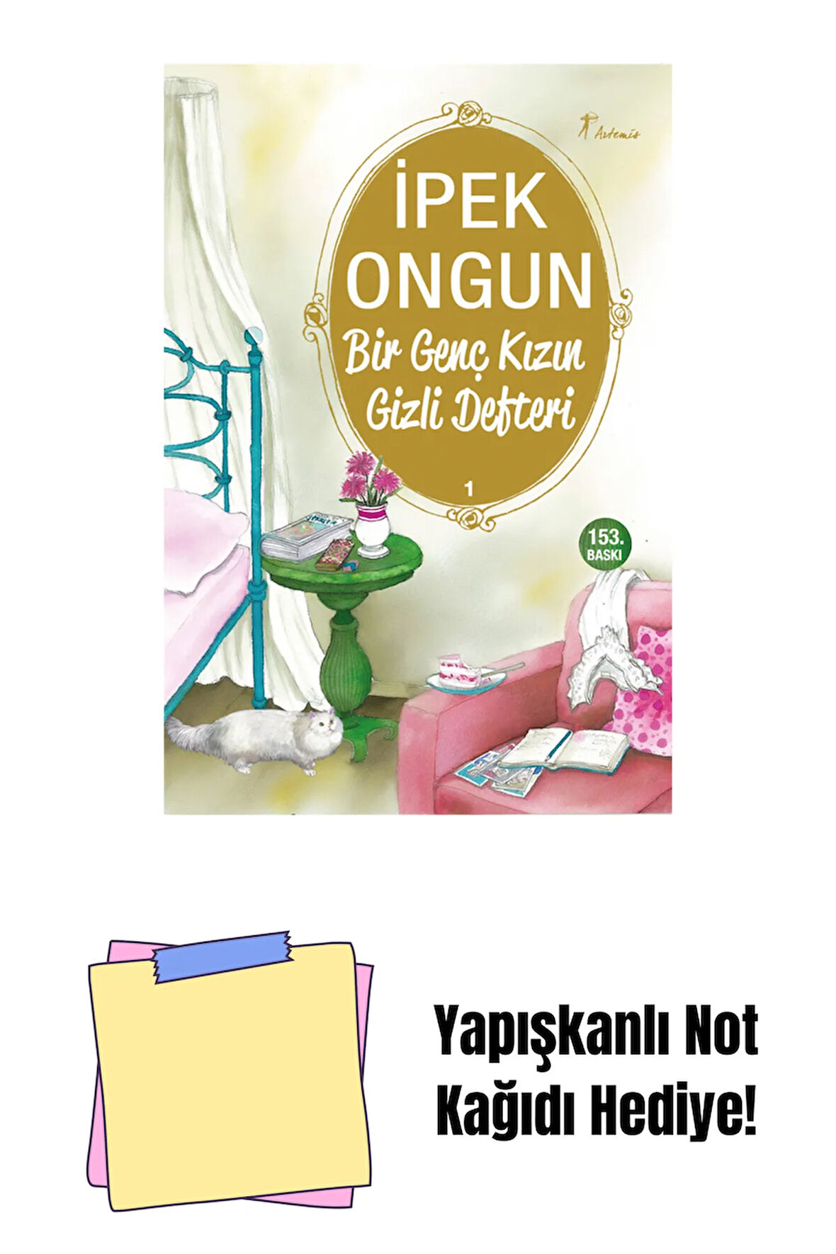 Bir Genç Kızın Gizli Defteri 1 + Yapışkanlı Not Kağıdı