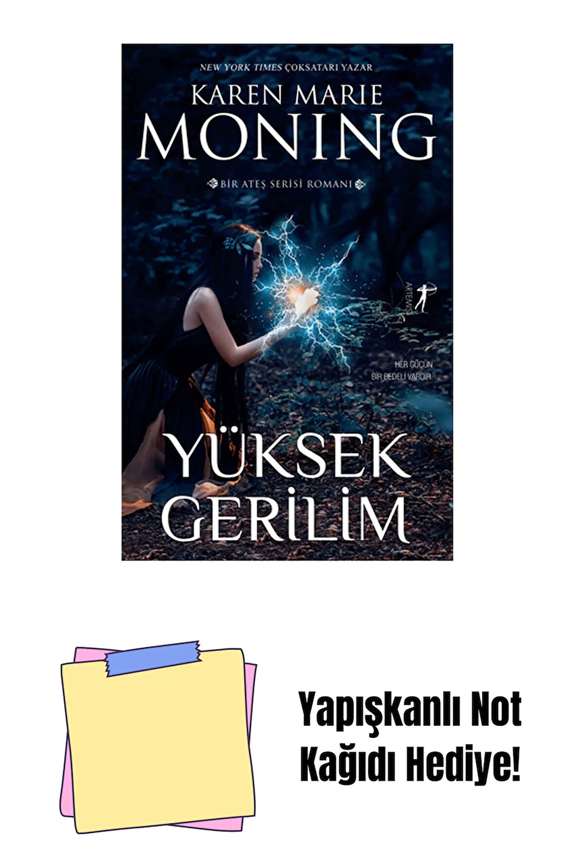 Yüksek Gerilim + Yapışkanlı Not Kağıdı
