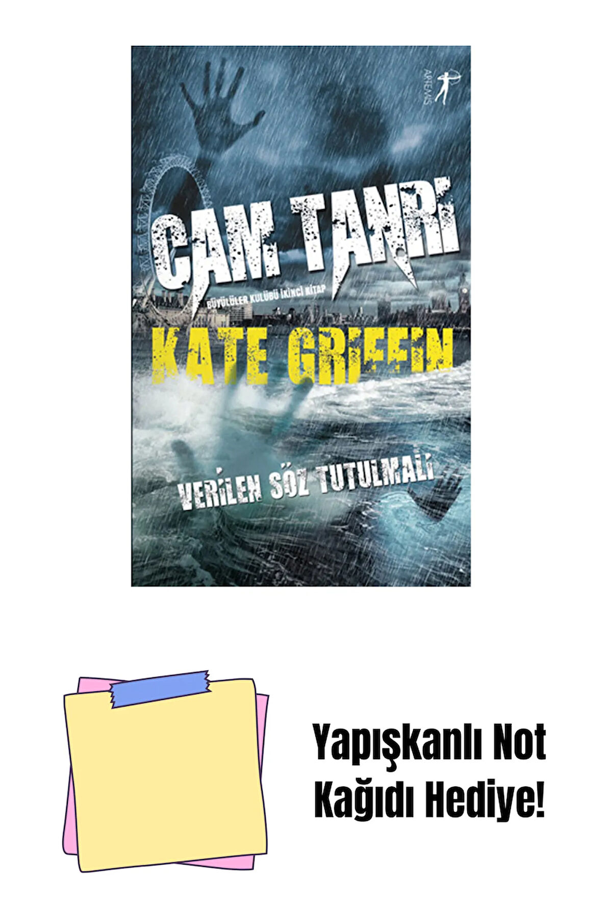 Cam Tanrı + Yapışkanlı Not Kağıdı