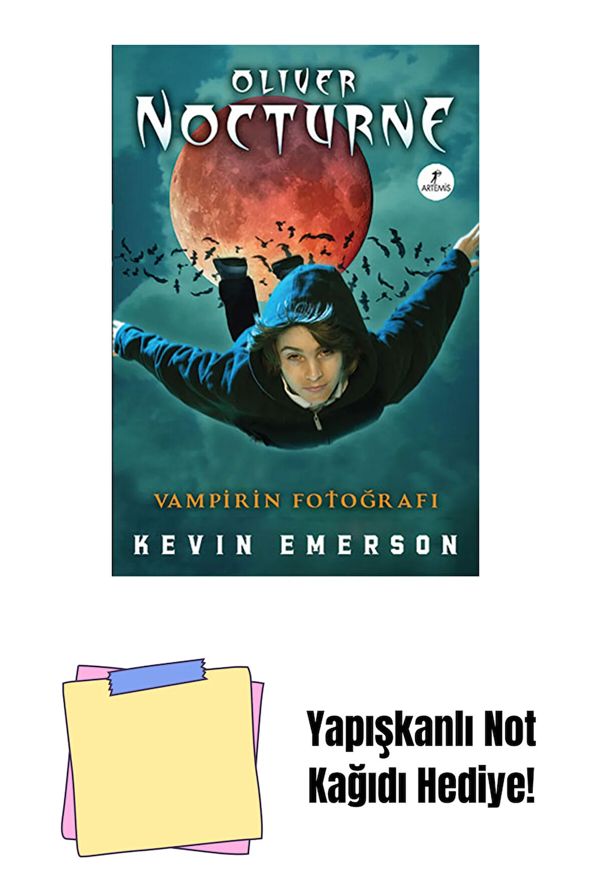 Oliver Nocturne 1 - Vampirin Fotoğrafı + Yapışkanlı Not Kağıdı