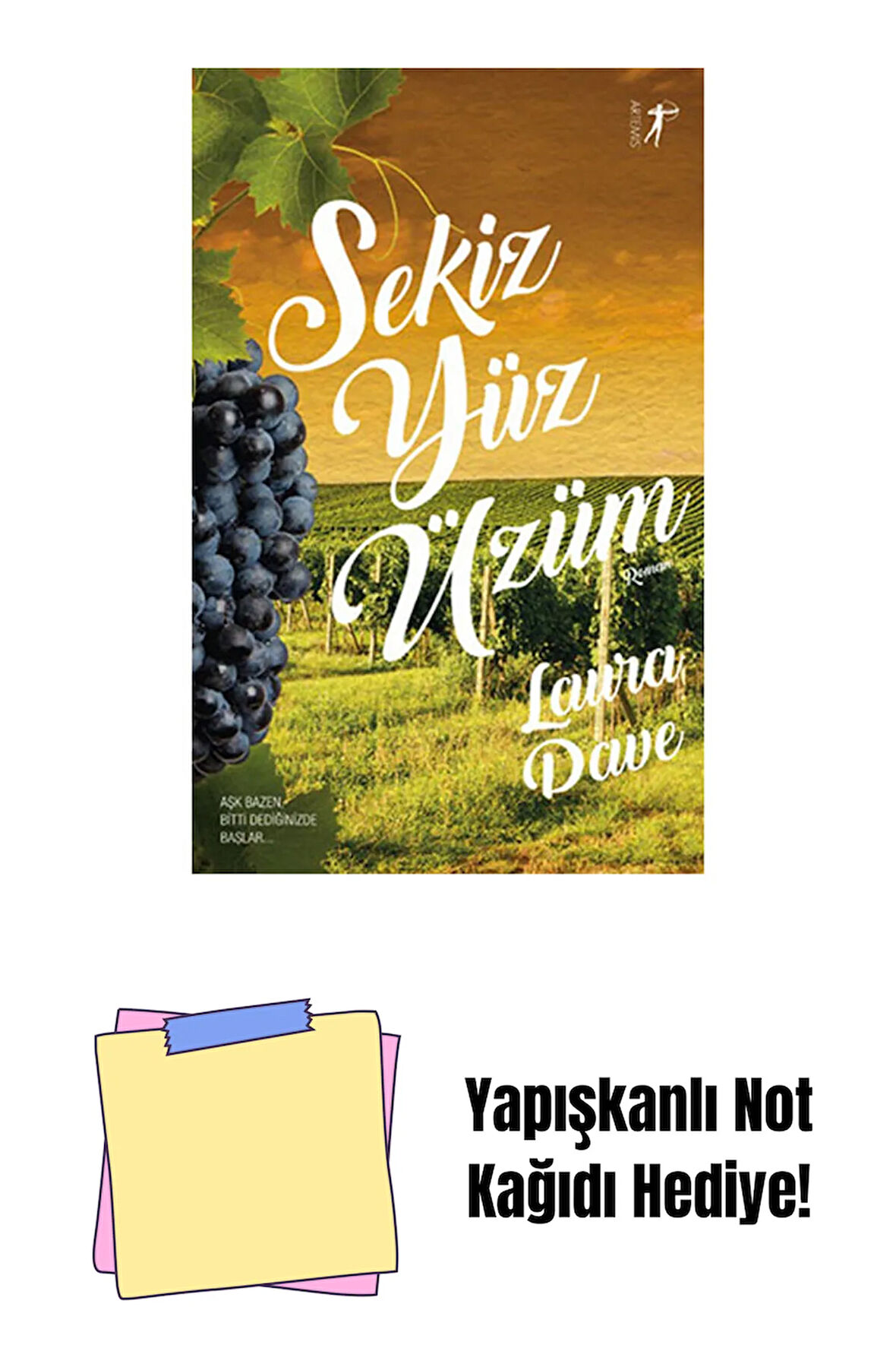 Sekiz Yüz Üzüm + Yapışkanlı Not Kağıdı