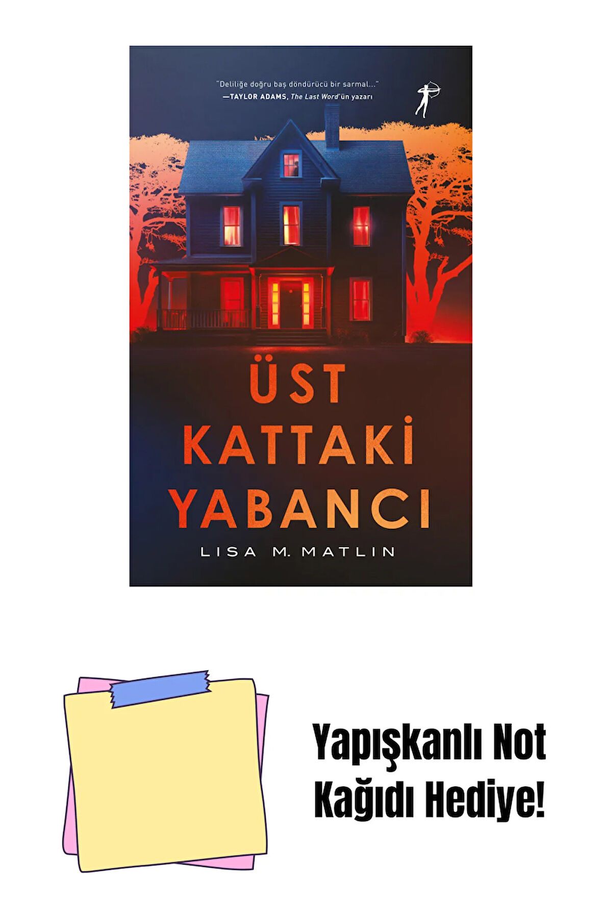 Üst Kattaki Yabancı + Yapışkanlı Not Kağıdı