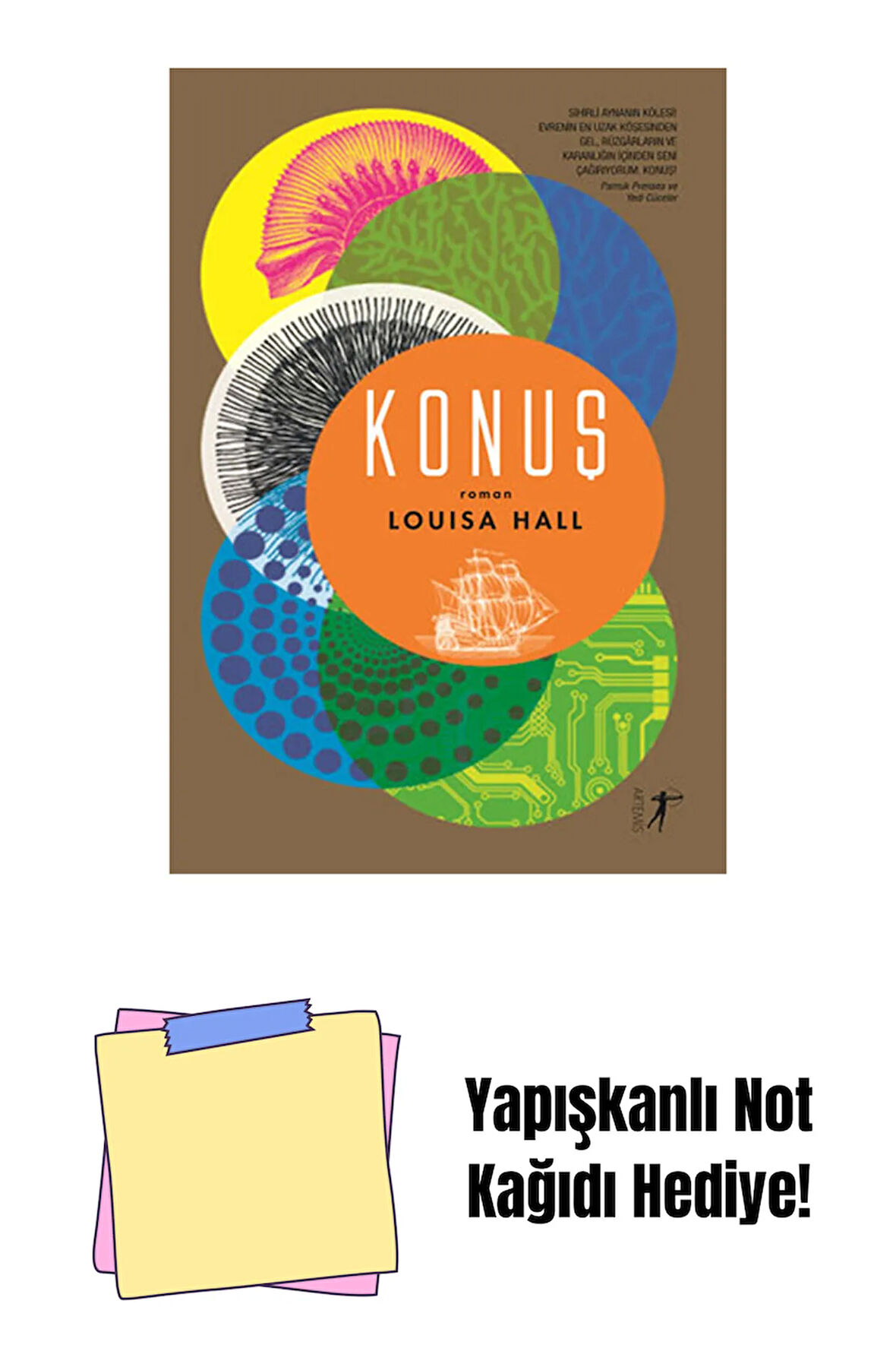 Konuş + Yapışkanlı Not Kağıdı