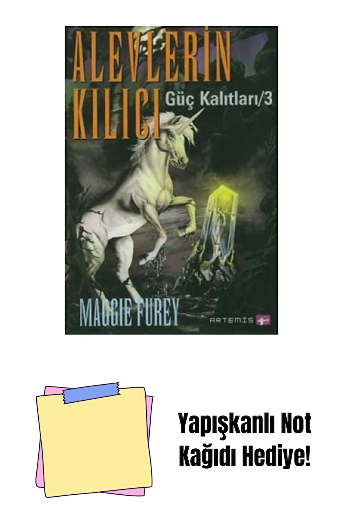 Alevlerin Kılıcı + Yapışkanlı Not Kağıdı