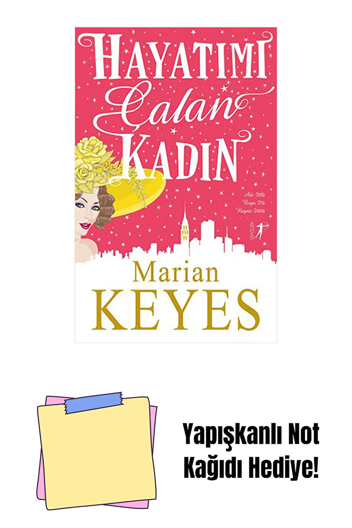 Hayatımı Çalan Kadın + Yapışkanlı Not Kağıdı