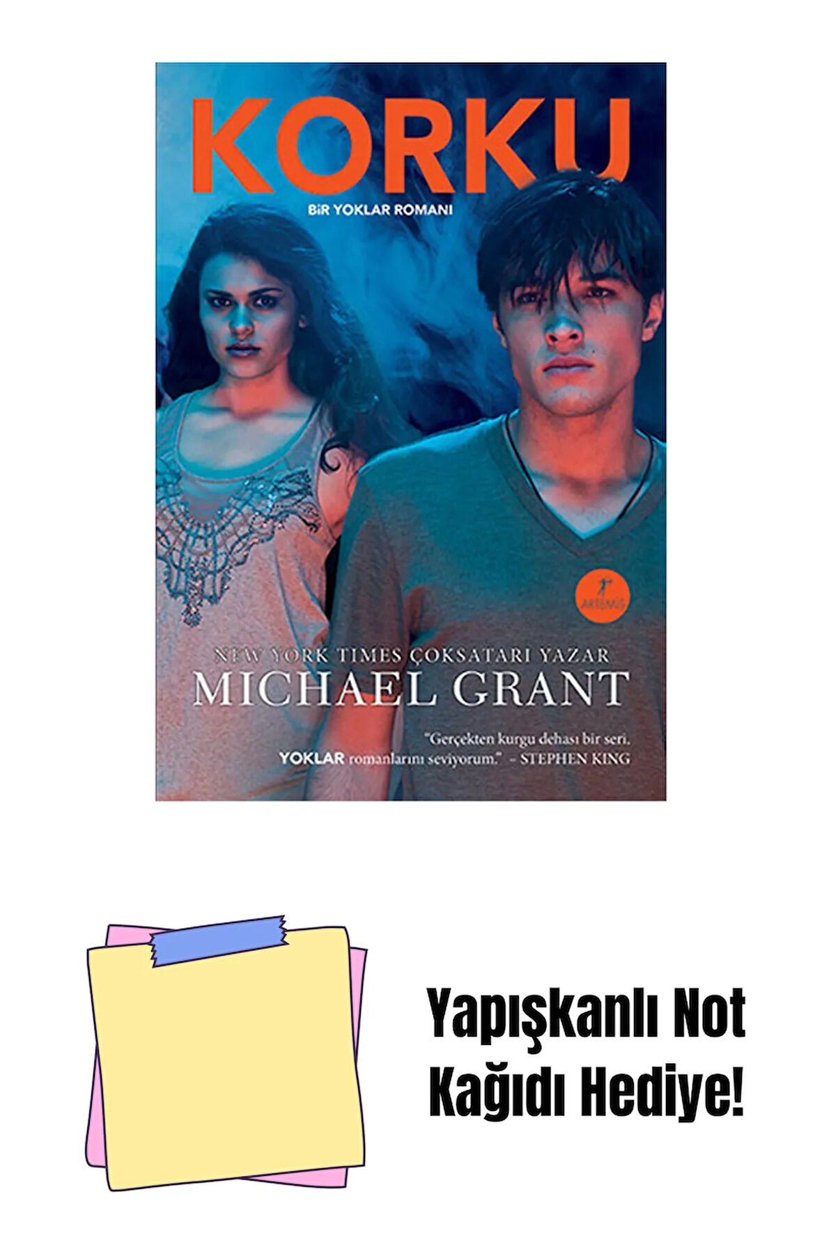 Korku (Ciltli) + Yapışkanlı Not Kağıdı