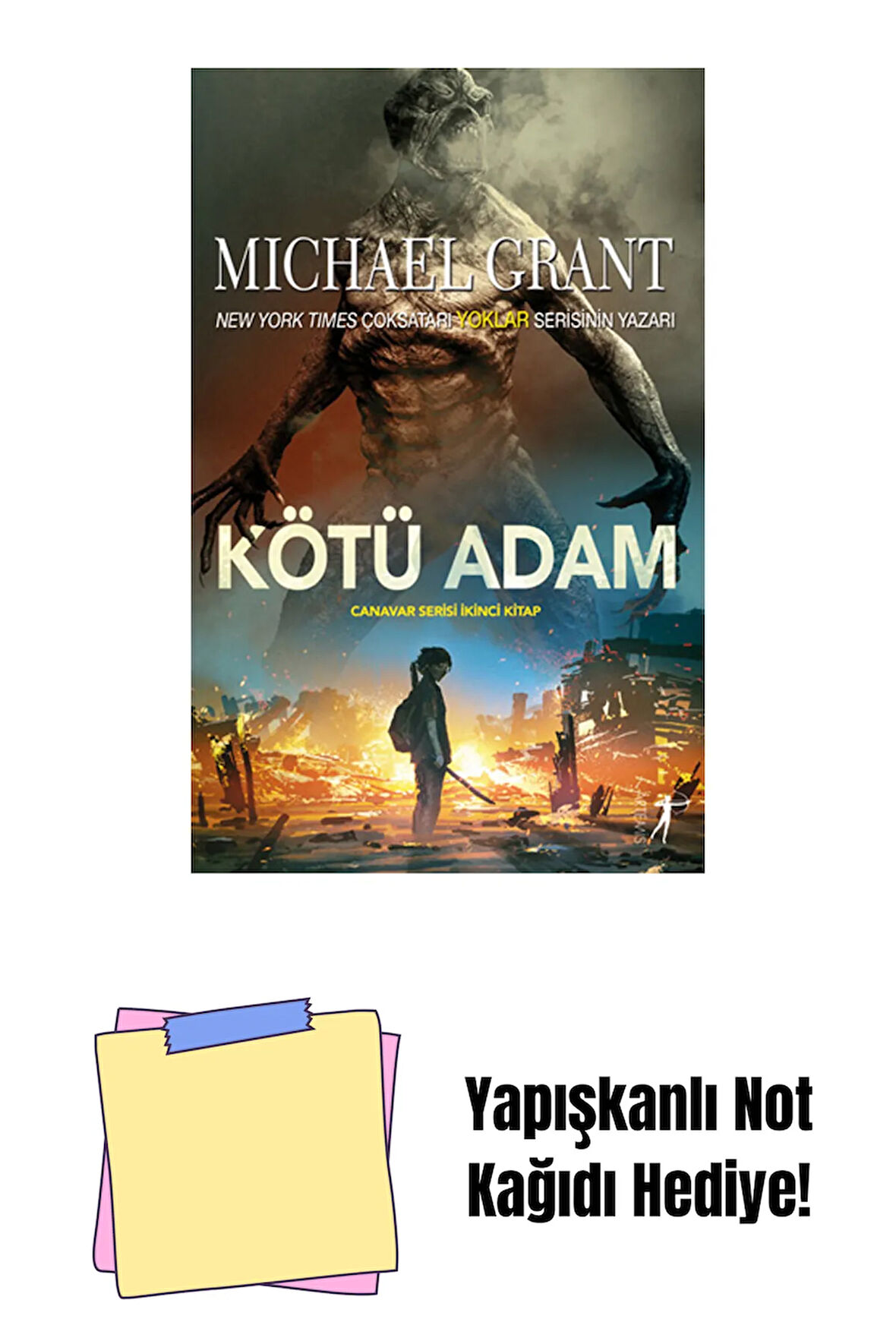 Kötü Adam + Yapışkanlı Not Kağıdı