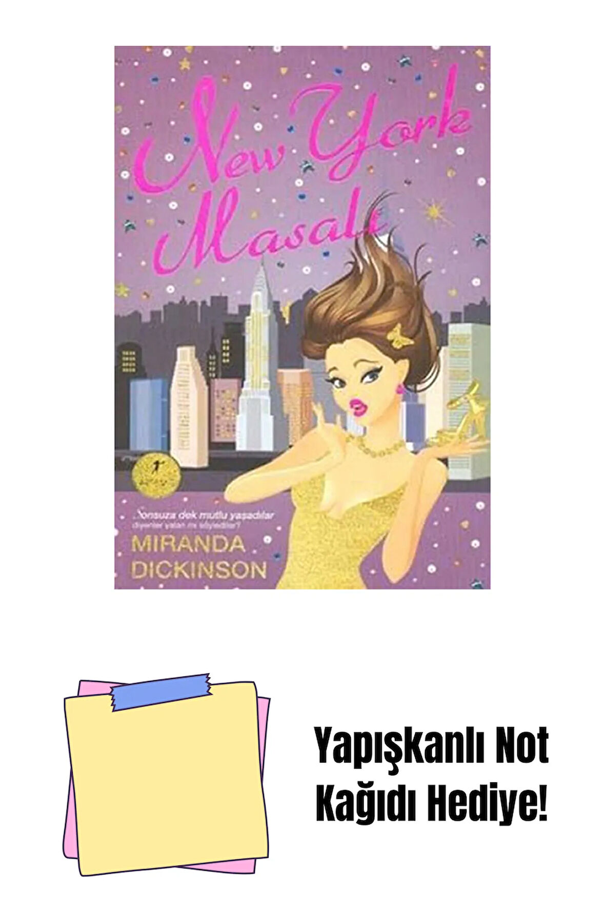 New York Masalı + Yapışkanlı Not Kağıdı