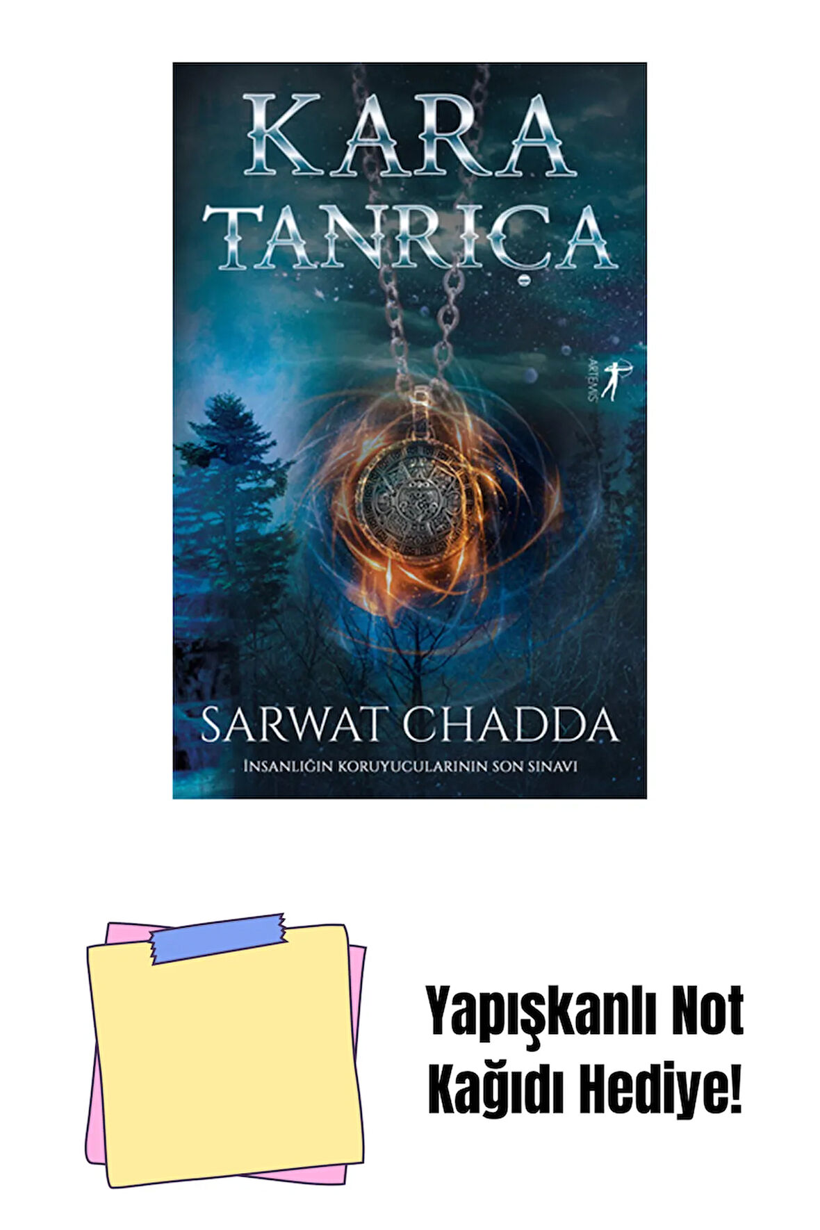 Kara Tanrıça + Yapışkanlı Not Kağıdı