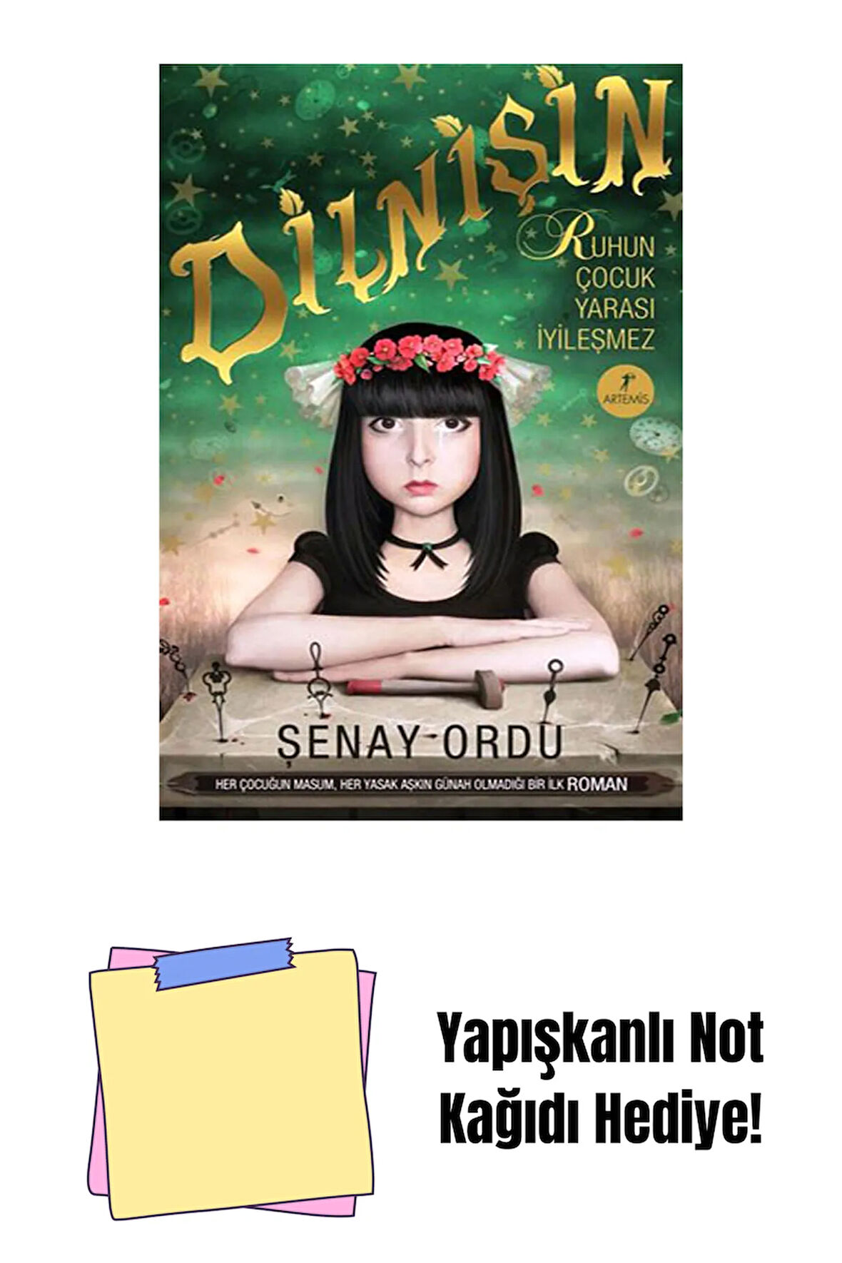 Dilnişin + Yapışkanlı Not Kağıdı