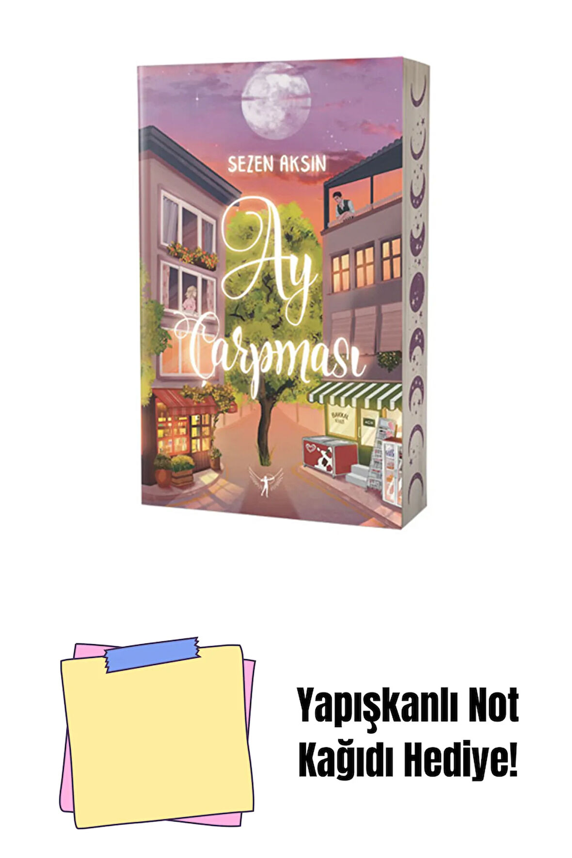 Ay Çarpması + Yapışkanlı Not Kağıdı