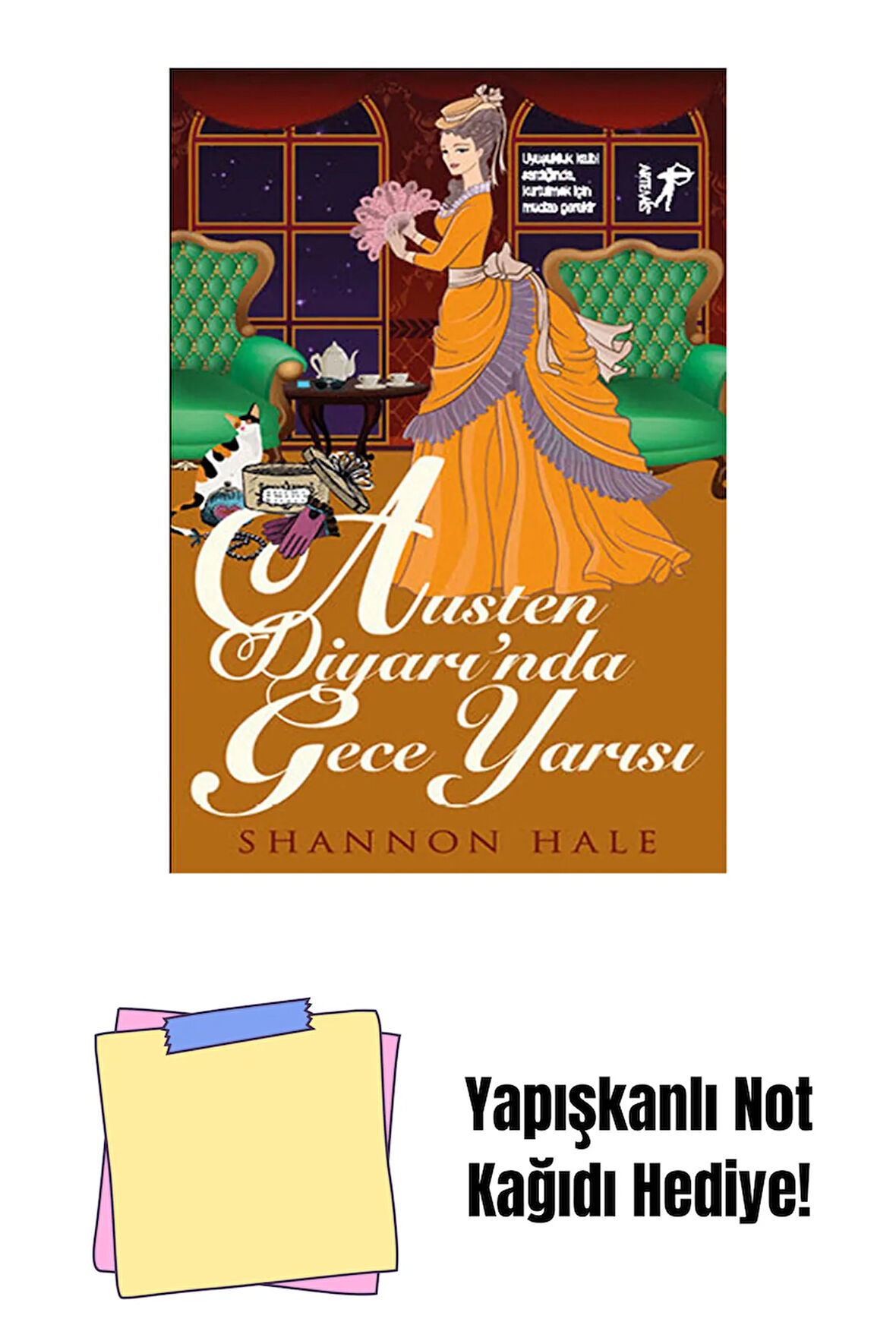 Austen Diyarı'nda Gece Yarısı + Yapışkanlı Not Kağıdı