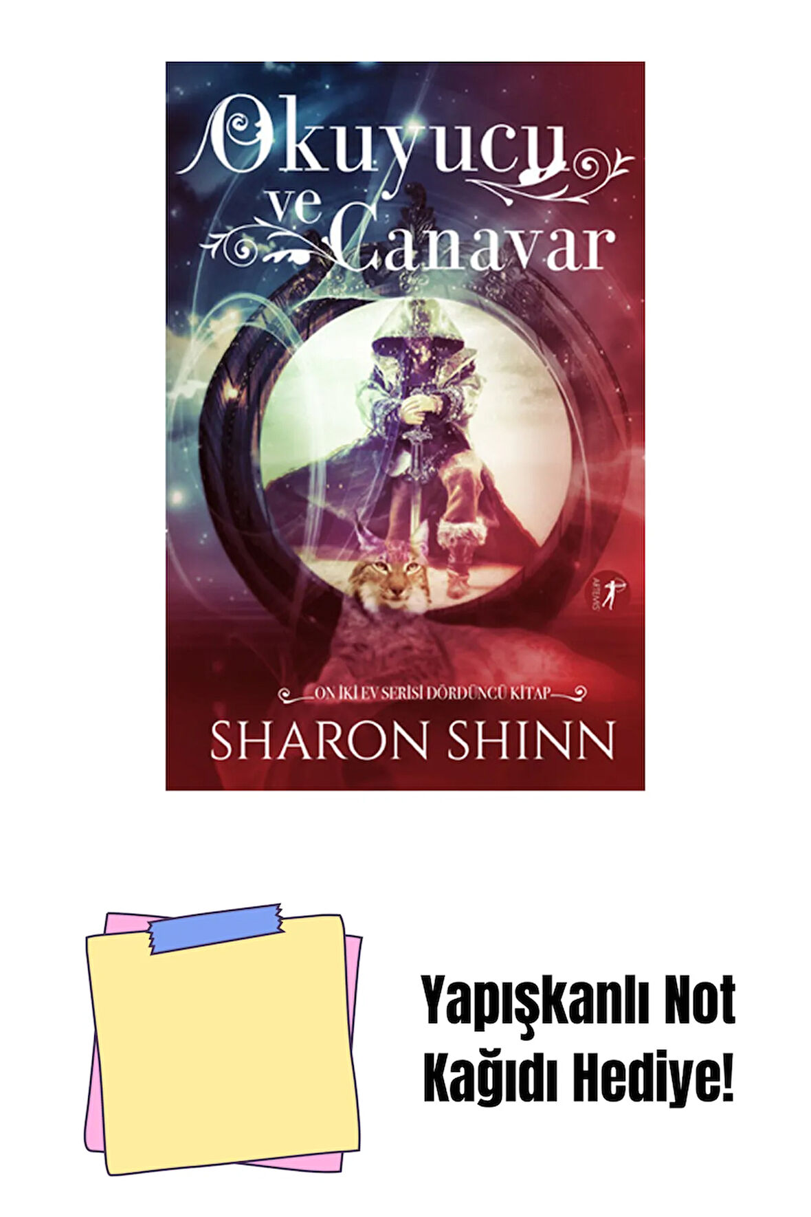 Okuyucu ve Canavar + Yapışkanlı Not Kağıdı