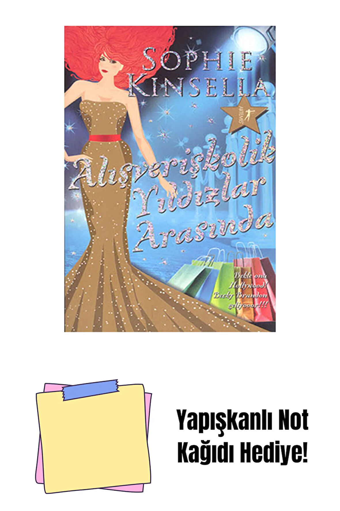 Alışverişkolik Yıldızlar Arasında + Yapışkanlı Not Kağıdı