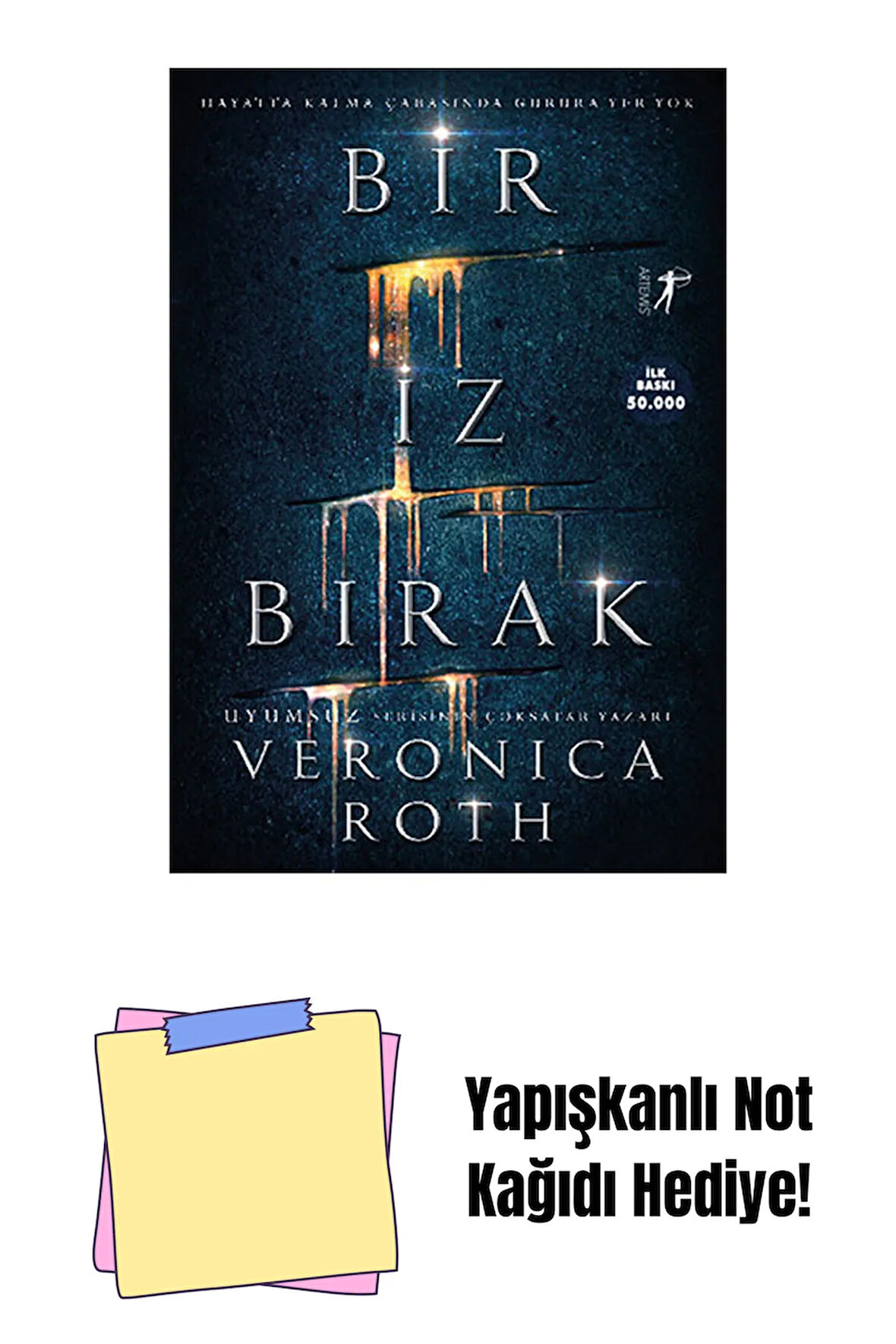 Bir İz Bırak + Yapışkanlı Not Kağıdı