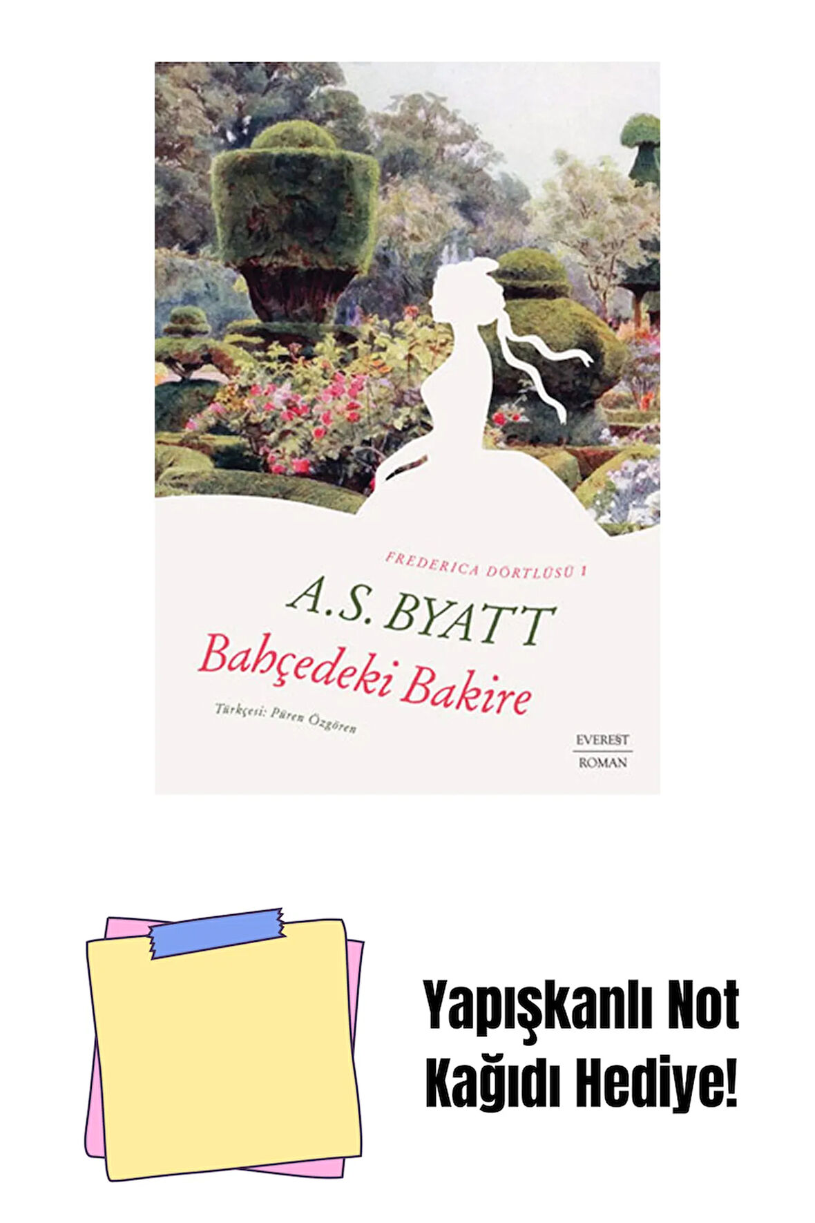 Bahçedeki Bakire + Yapışkanlı Not Kağıdı