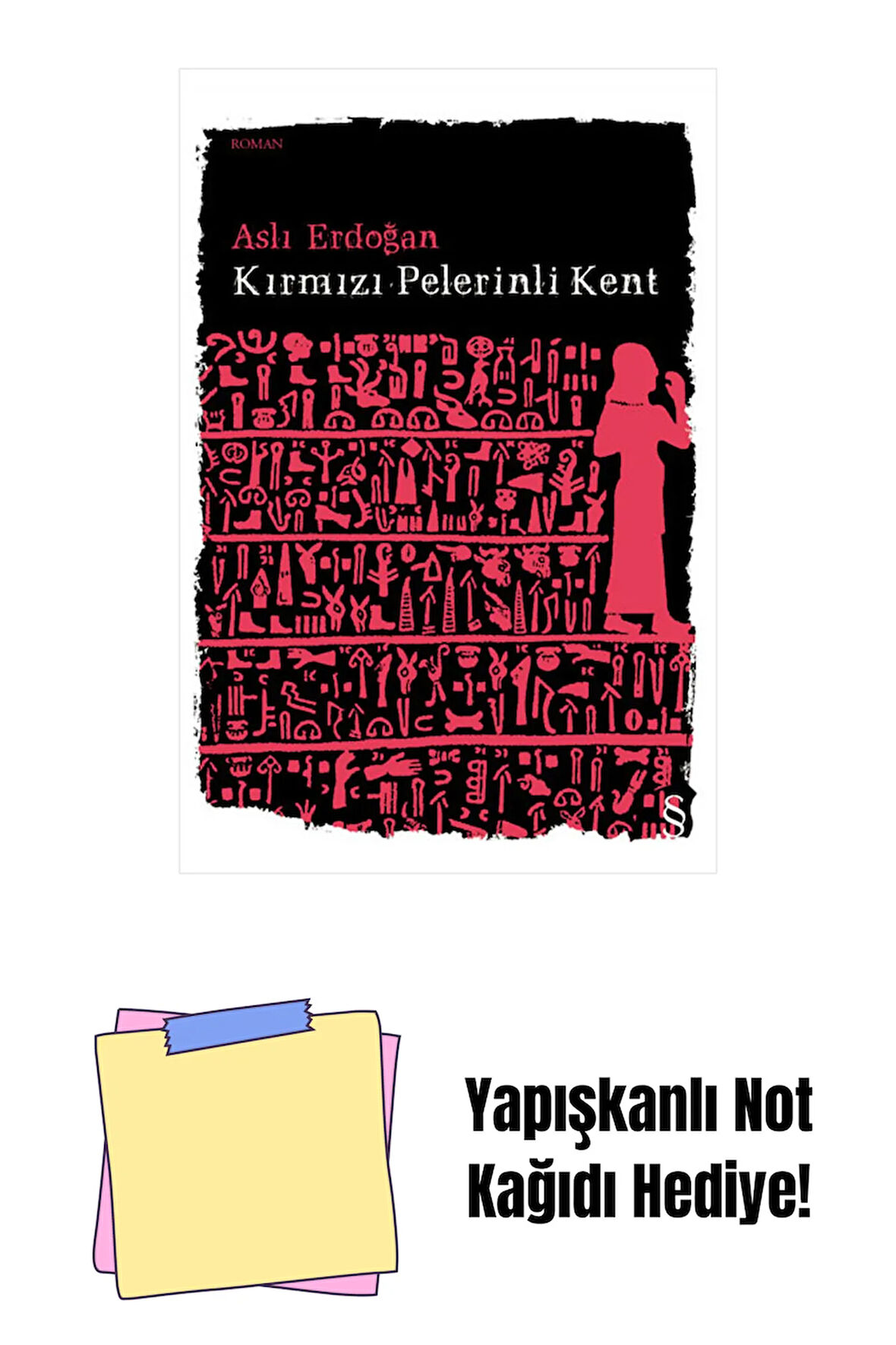 Kırmızı Pelerinli Kent + Yapışkanlı Not Kağıdı