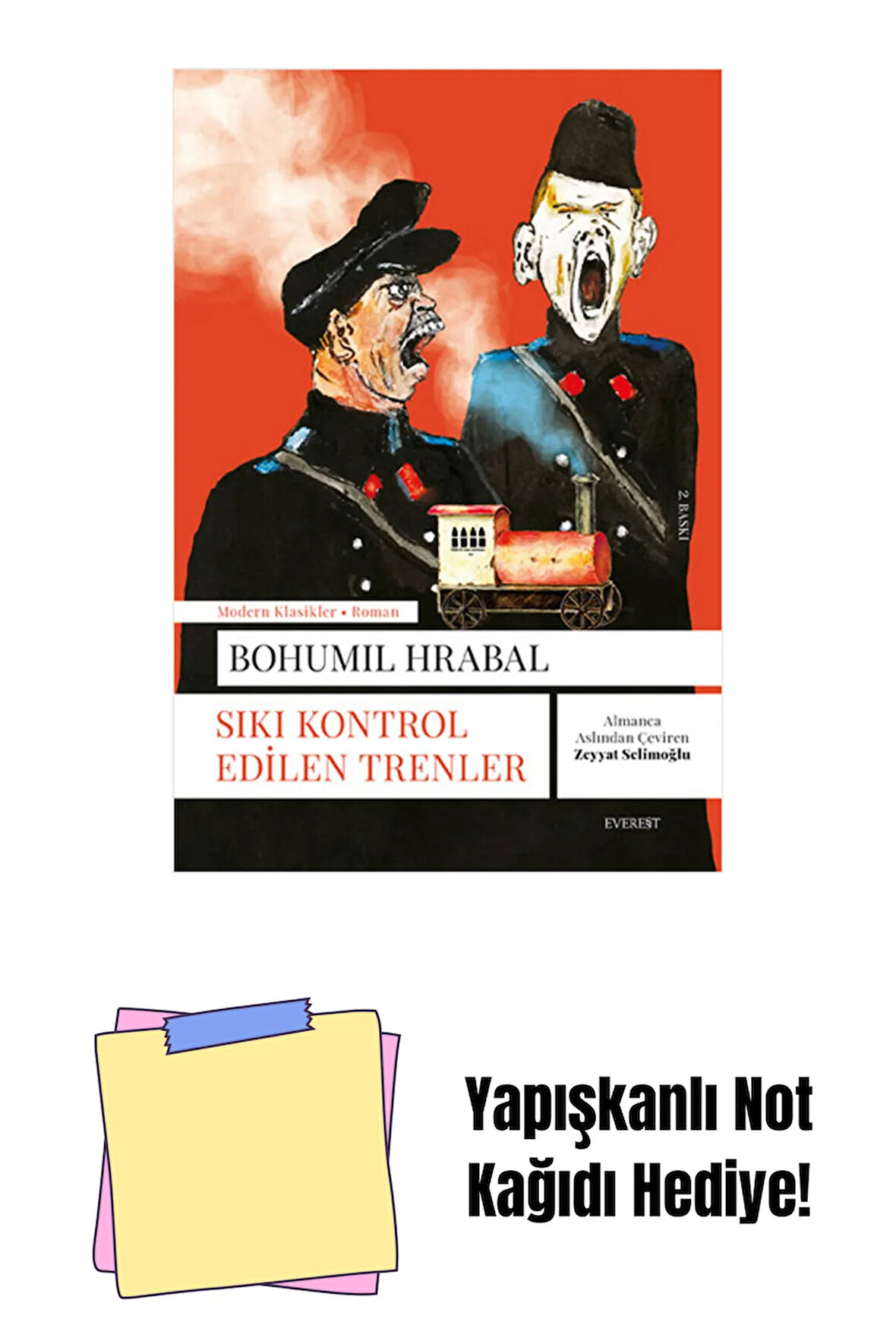 Sıkı Kontrol Edilen Trenler + Yapışkanlı Not Kağıdı