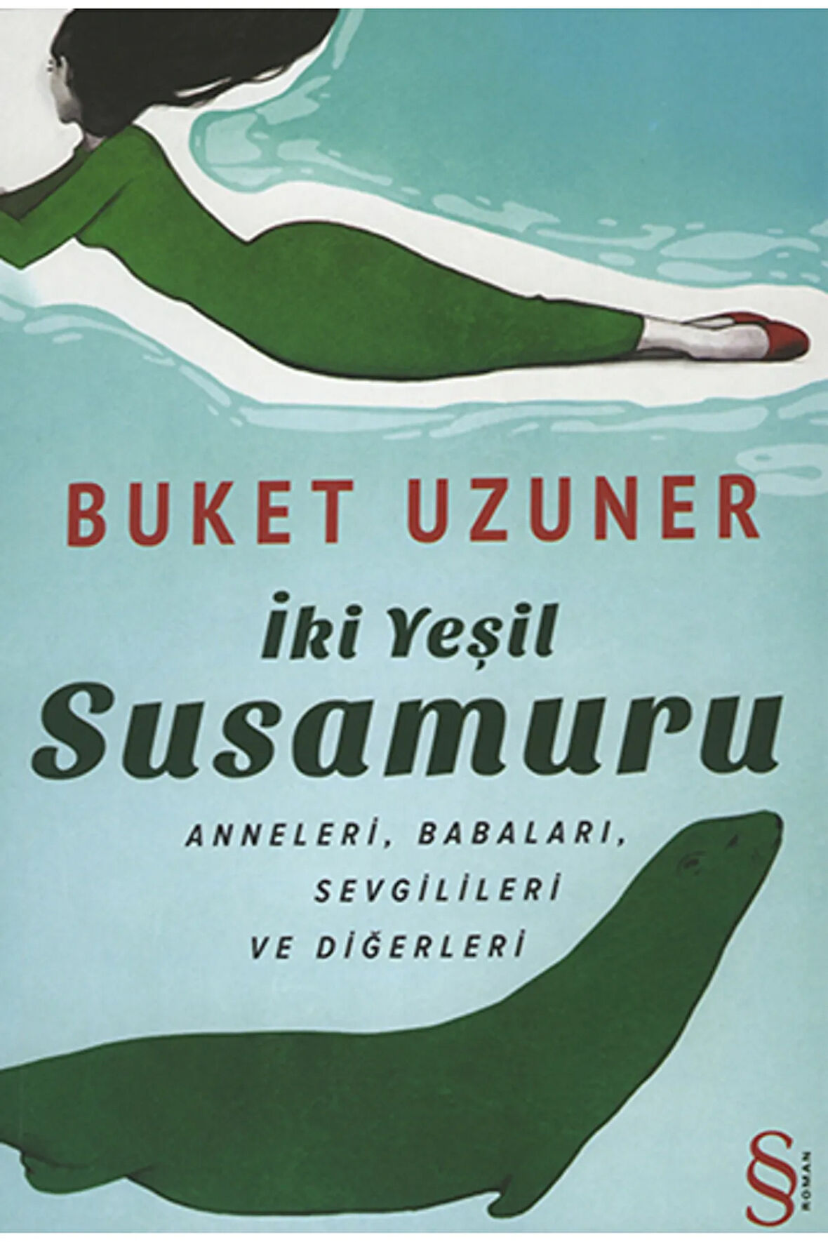 İki Yeşil Susamuru + Yapışkanlı Not Kağıdı