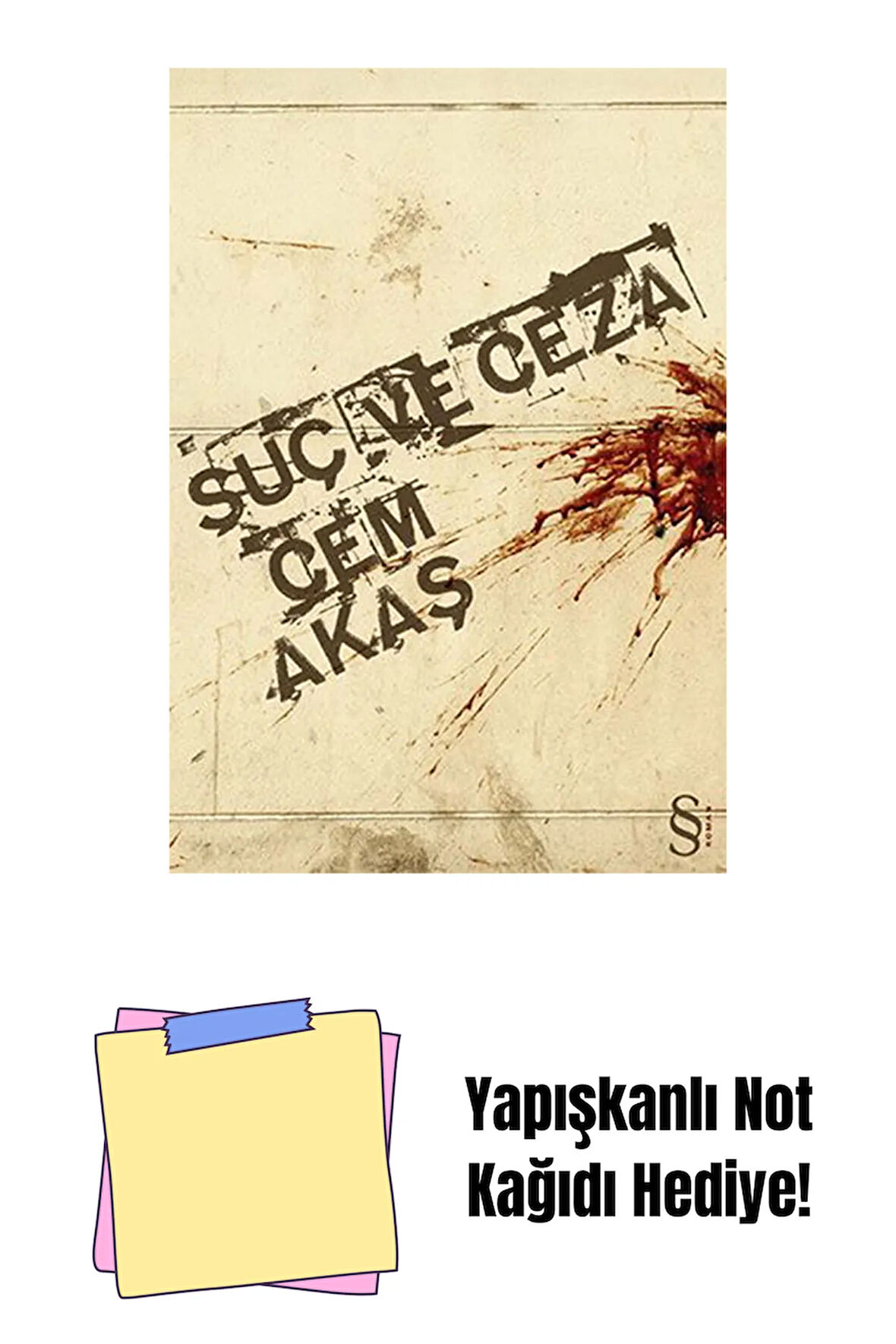 Suç ve Ceza + Yapışkanlı Not Kağıdı