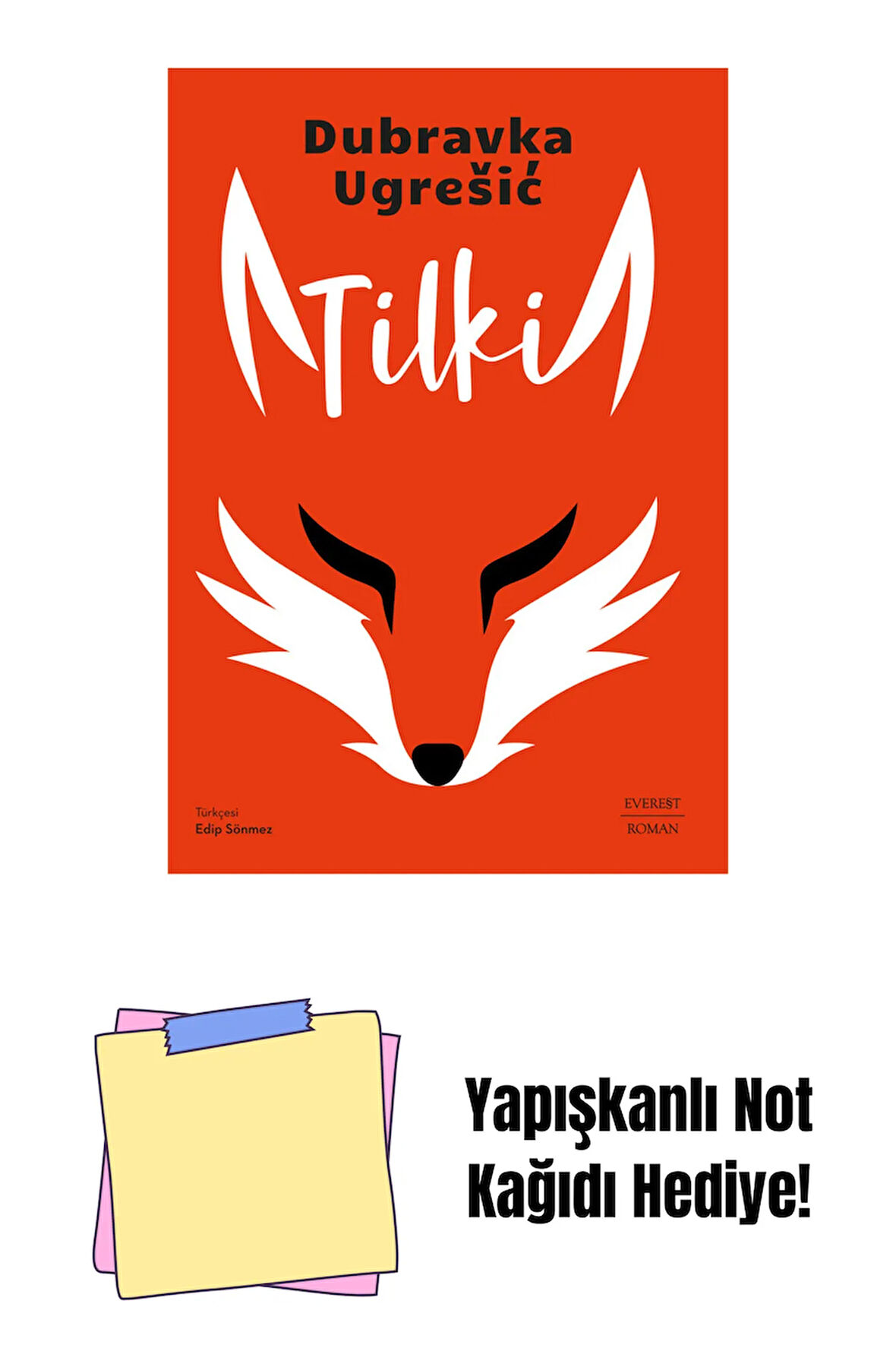 Tilki + Yapışkanlı Not Kağıdı