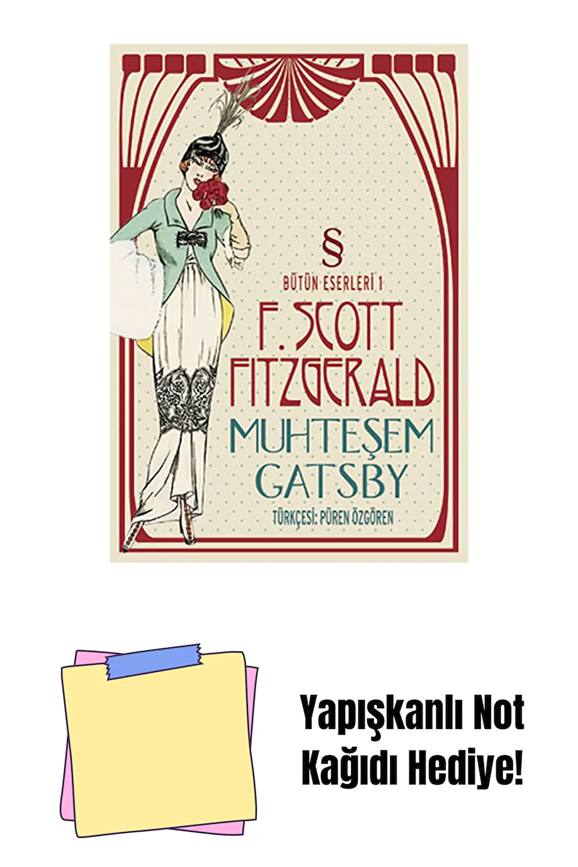 Muhteşem Gatsby + Yapışkanlı Not Kağıdı