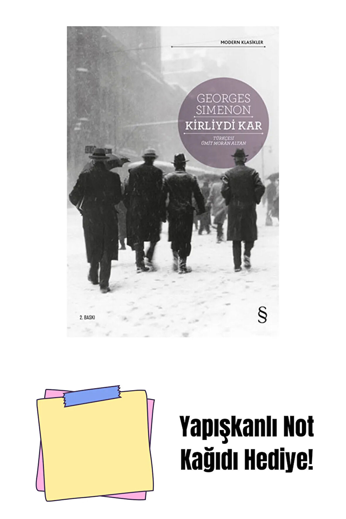 Kirliydi Kar + Yapışkanlı Not Kağıdı