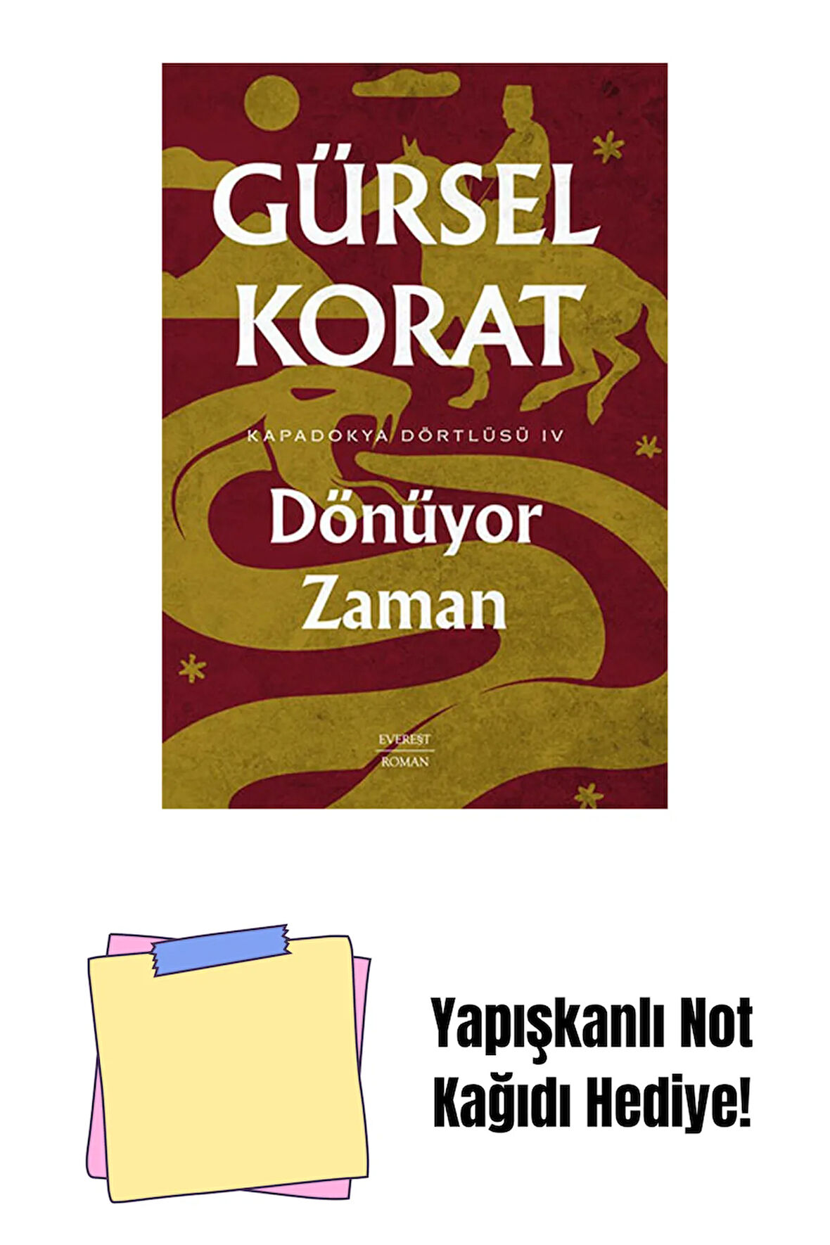 Dönüyor Zaman + Yapışkanlı Not Kağıdı
