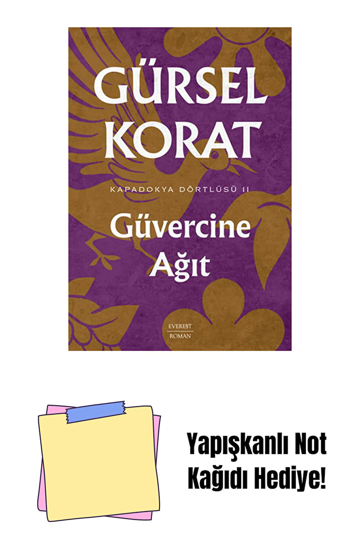 Güvercine Ağıt + Yapışkanlı Not Kağıdı