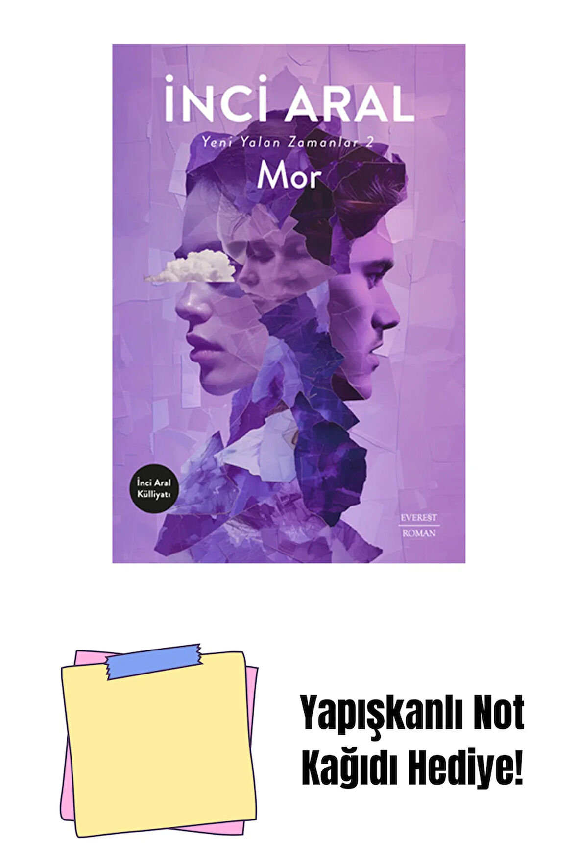 Mor + Yapışkanlı Not Kağıdı