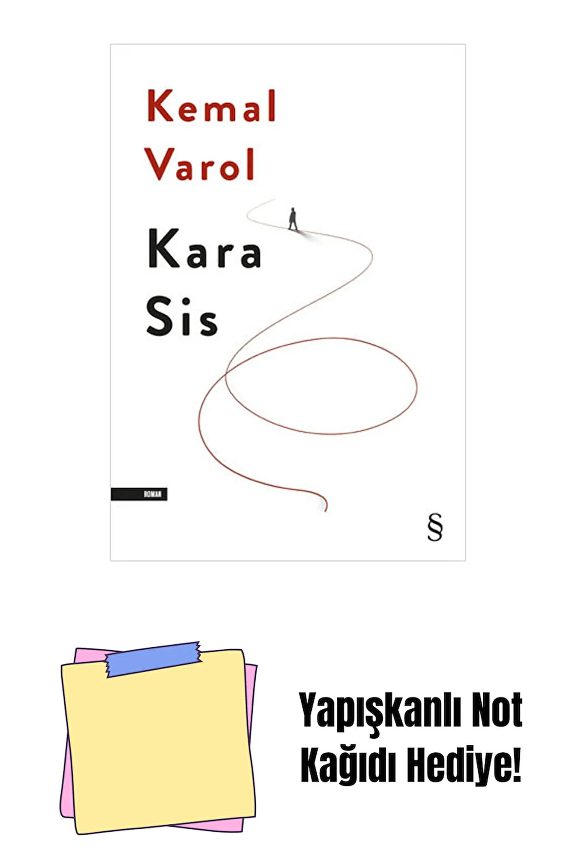 Kara Sis + Yapışkanlı Not Kağıdı