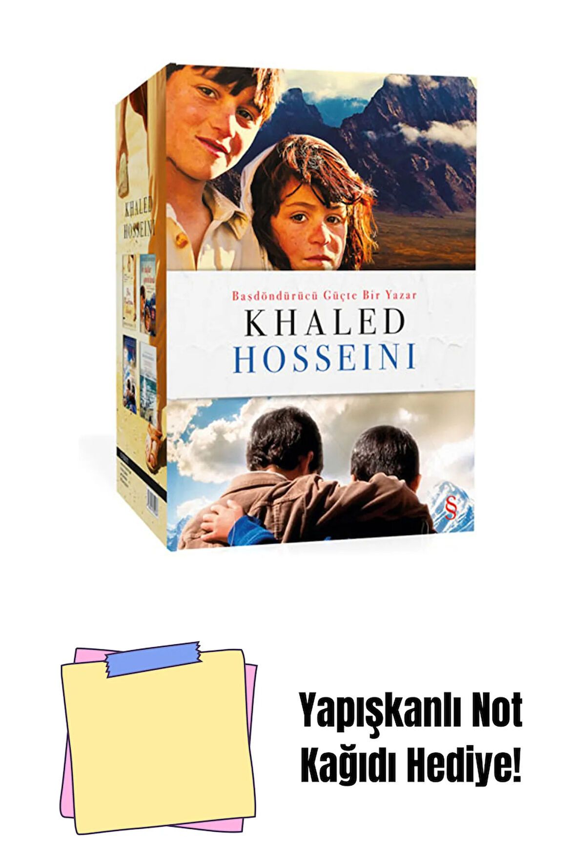 Khaled Hosseini - Kutulu Set + Yapışkanlı Not Kağıdı
